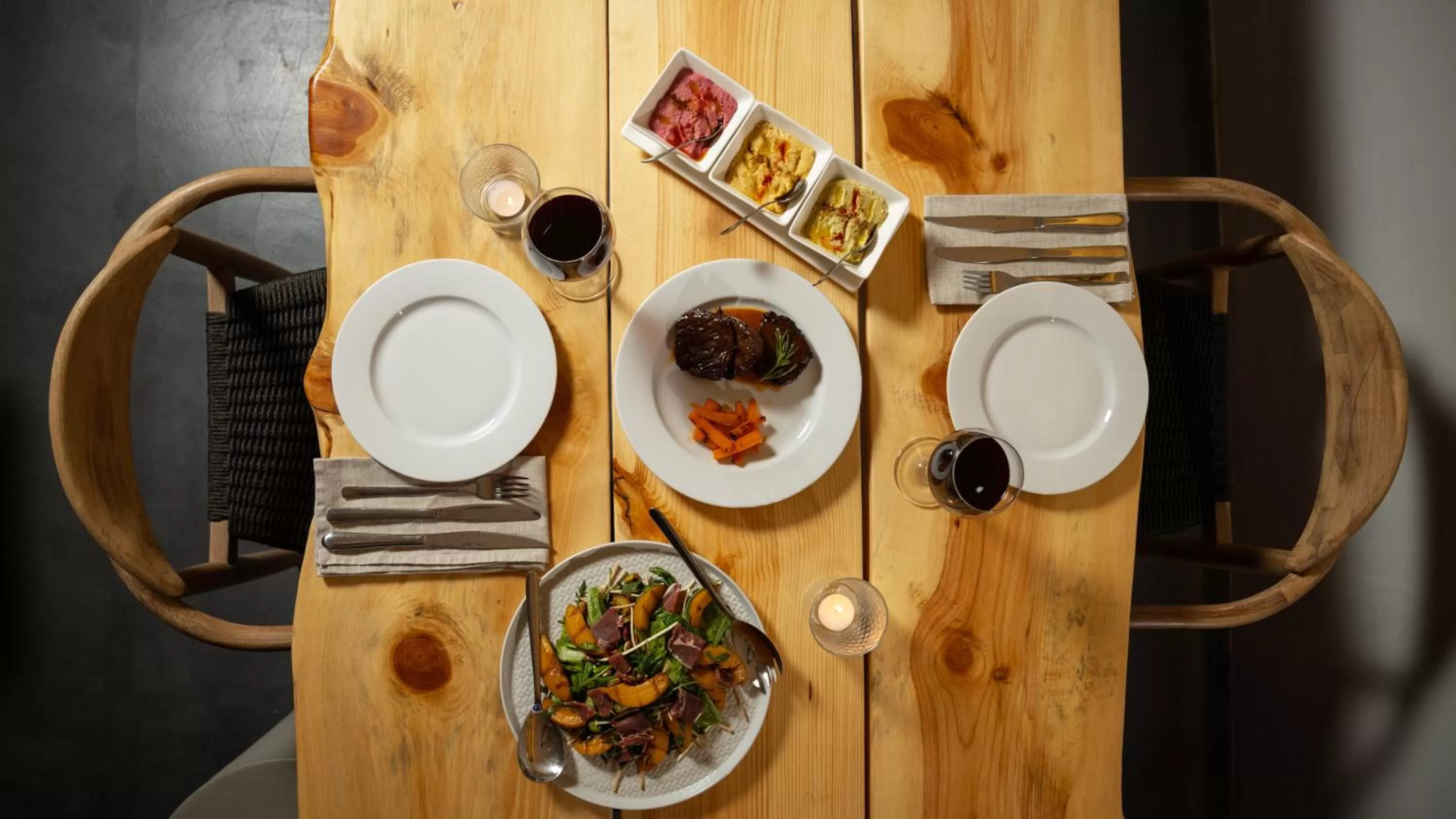 Food close-up, Dining Area in Major's House Hotel