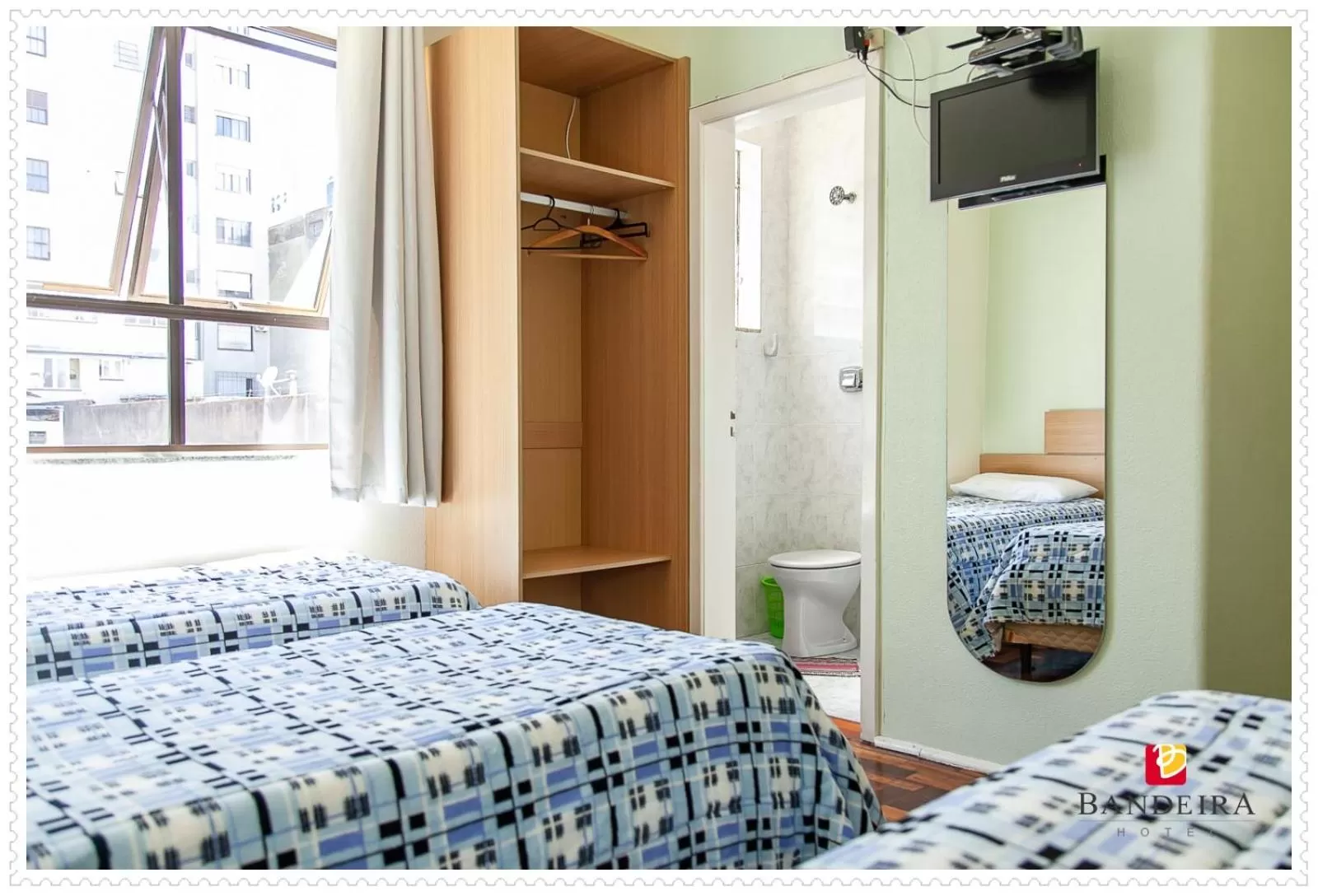 Bed in Bandeira Hotel