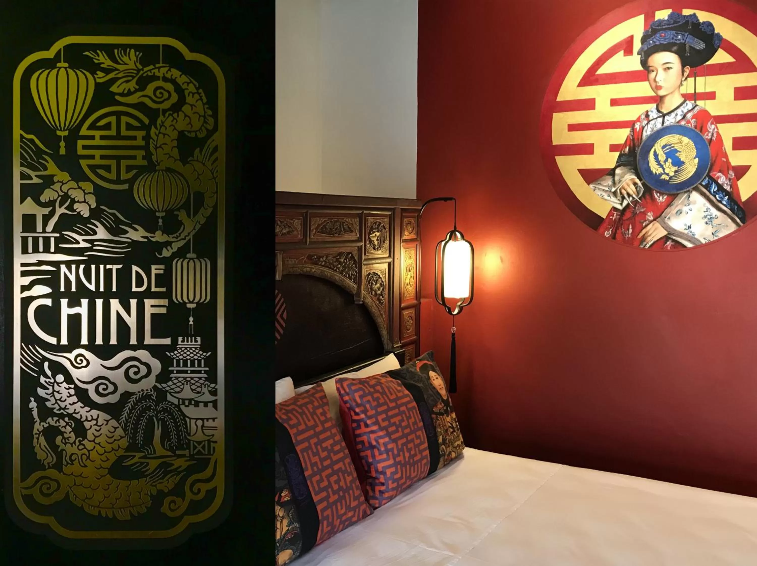 Bed in Hotel La Java Bleue