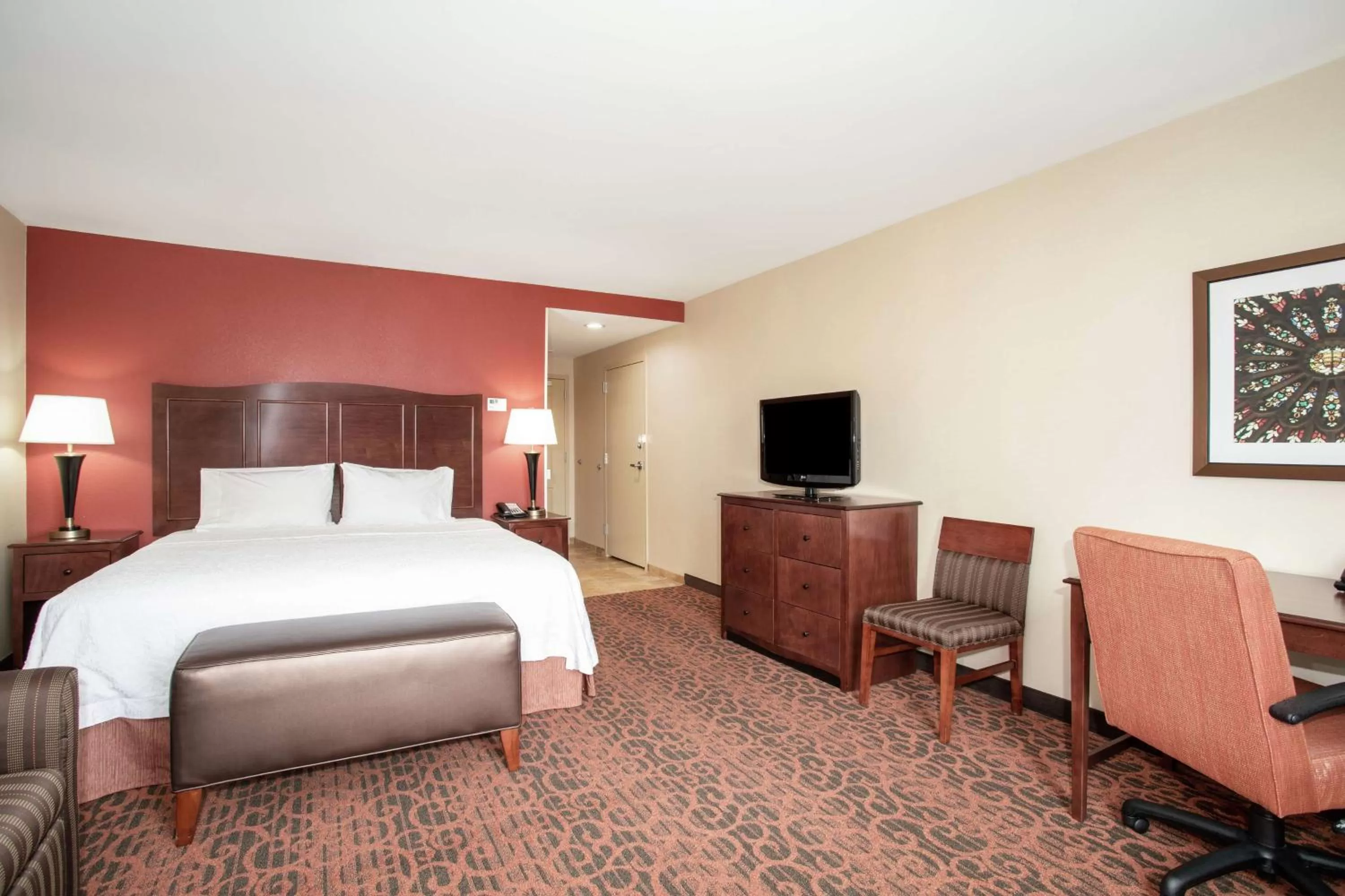 Bedroom, Bed in Hampton Inn and Suites Denver/South-RidgeGate