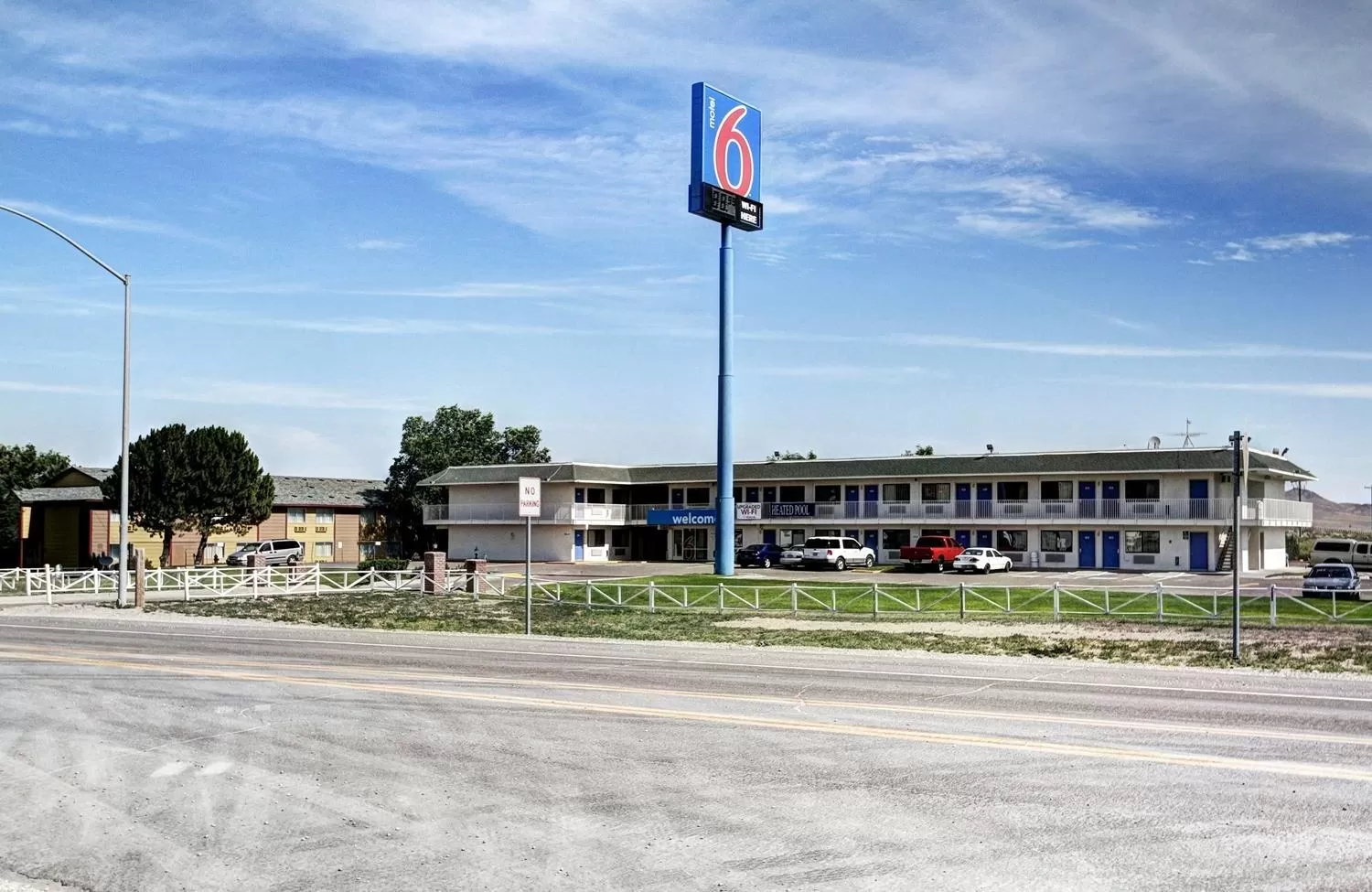 Property building in Motel 6 Wells