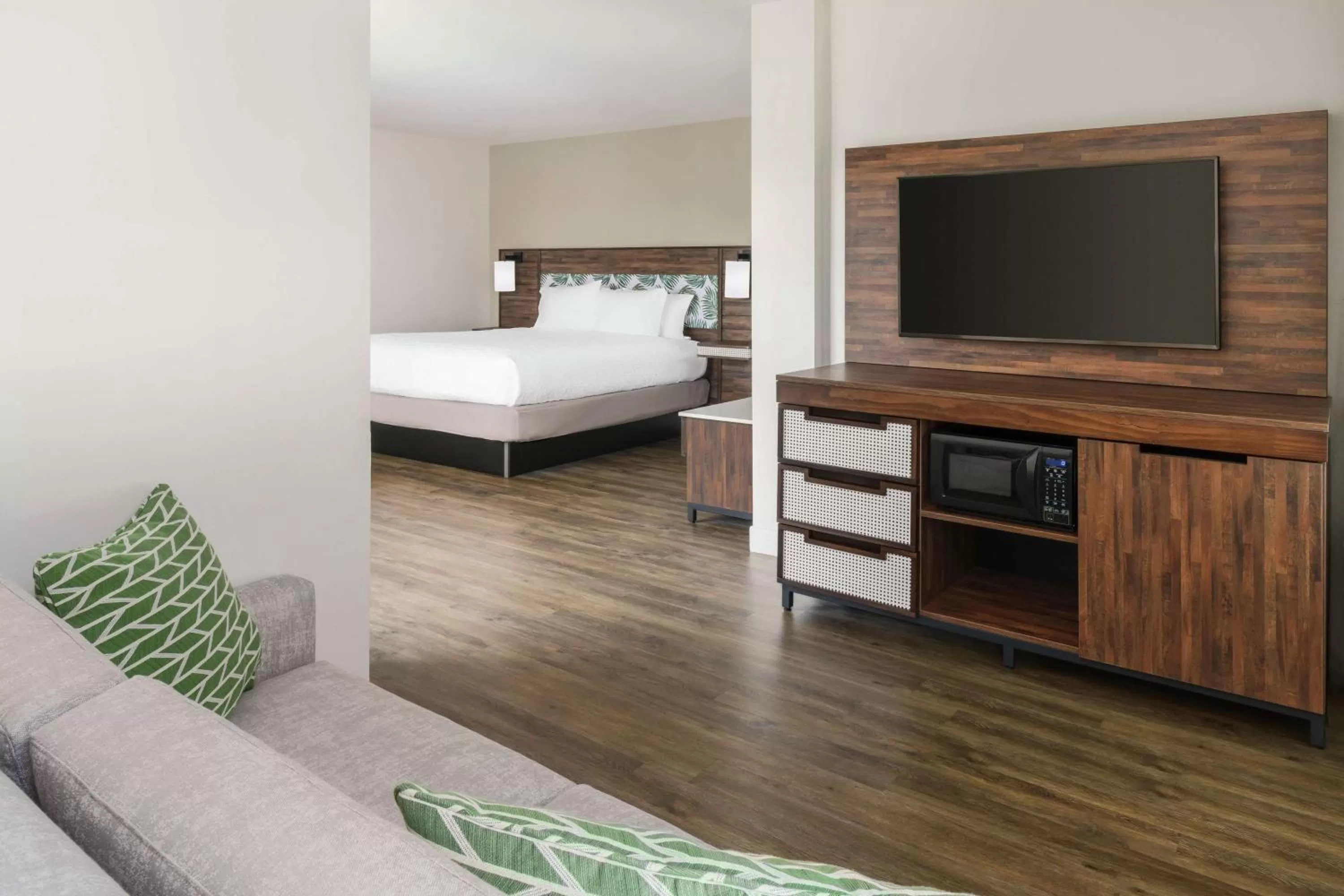 Bedroom, Bed in Hampton Inn Key West FL