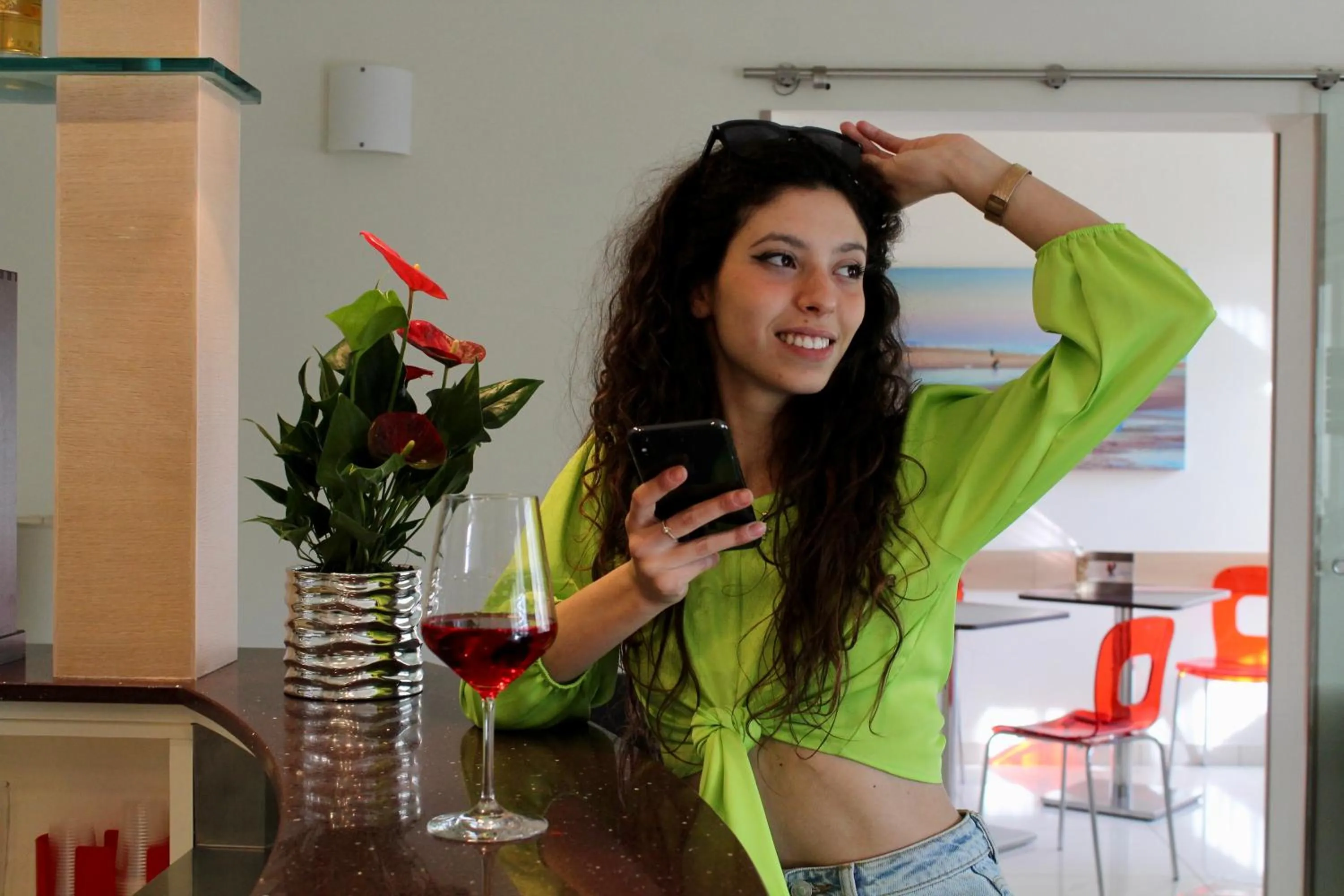 Lounge or bar in Hotel Adigrat