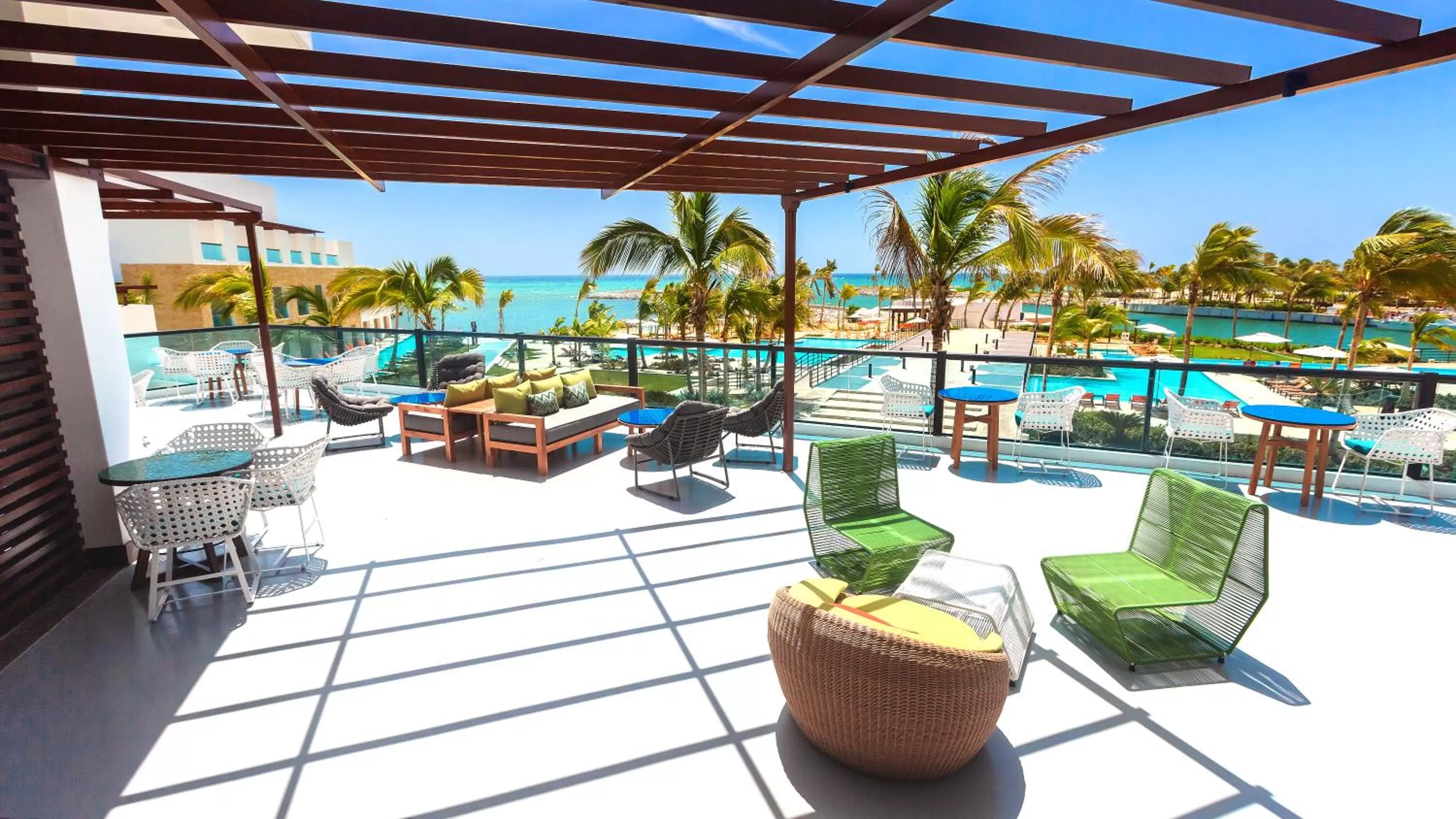 Balcony/Terrace in TRS Cap Cana Waterfront & Marina Hotel - Adults Only - All Inclusive
