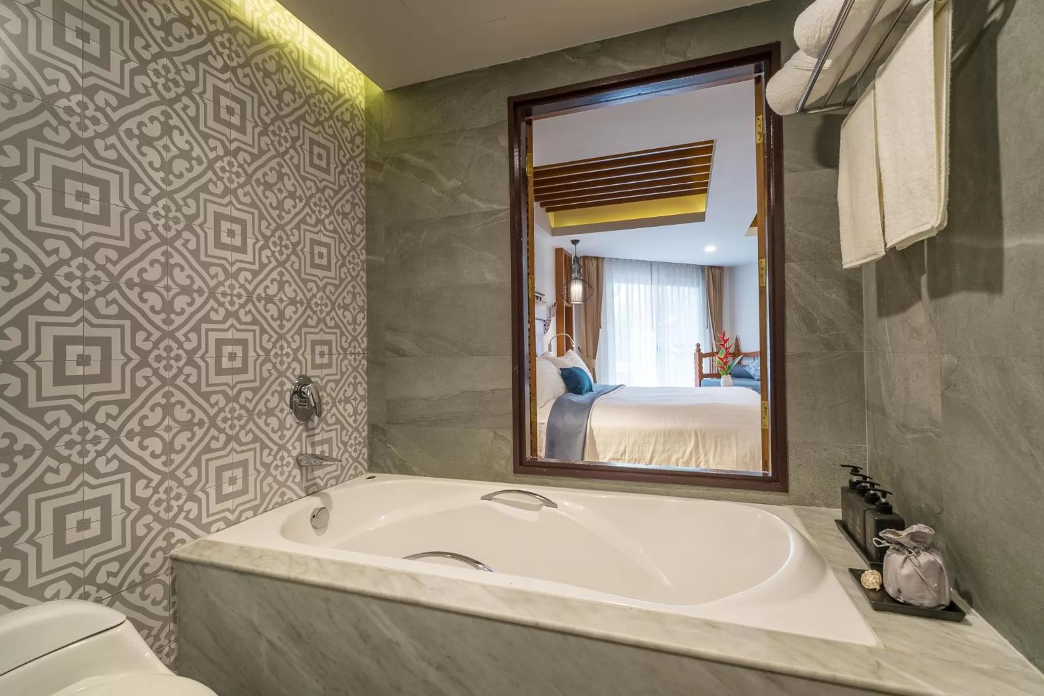 Bathroom in Aonang Princeville Villa Resort & Spa - GHA WellHotel-Halal Certified, Krabi, Thailand