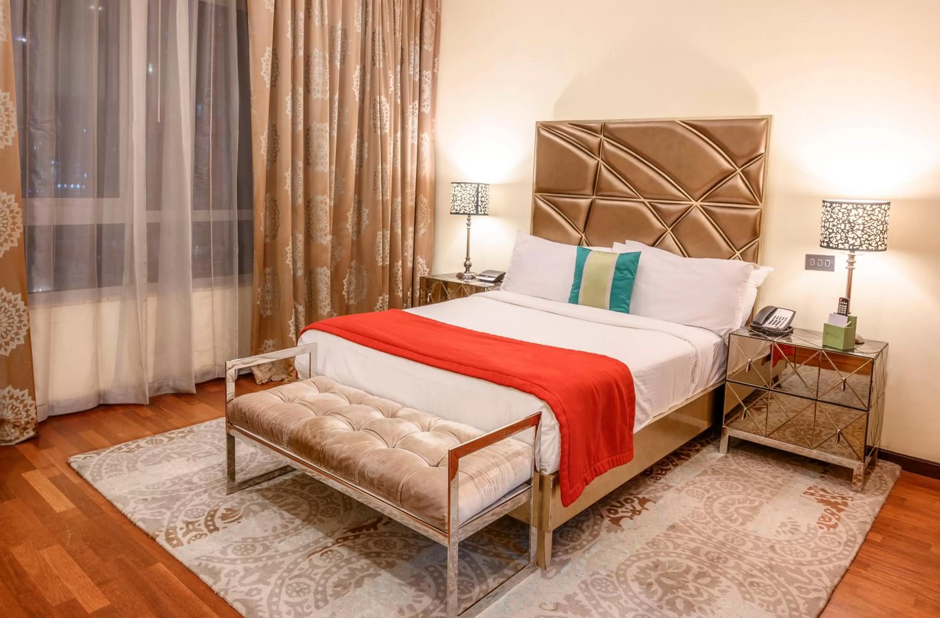 Bed in Ramada by Wyndham Downtown Dubai