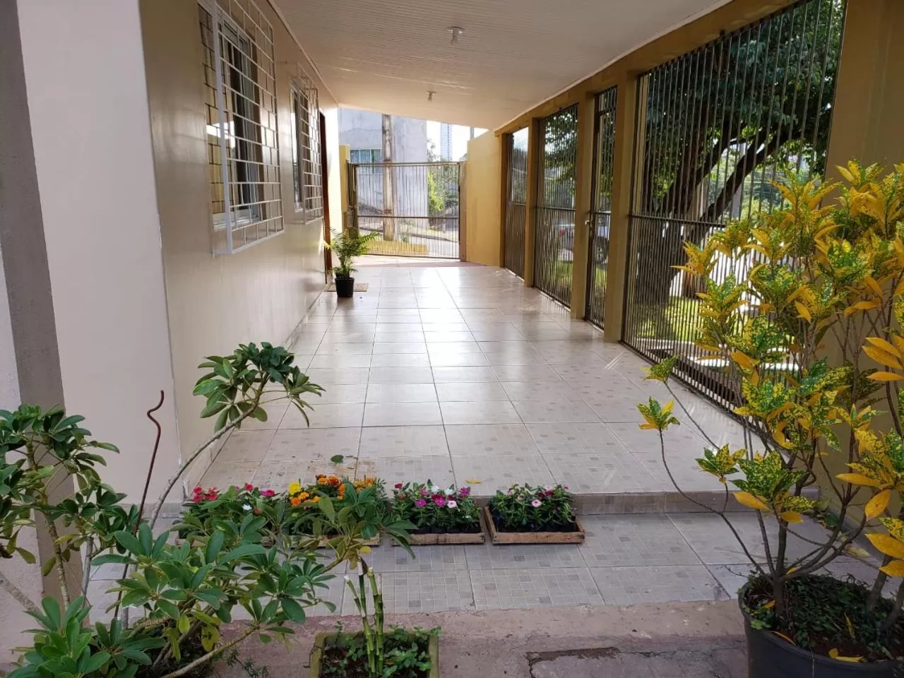 Patio in Felipe Family Houses - Casas de temporada