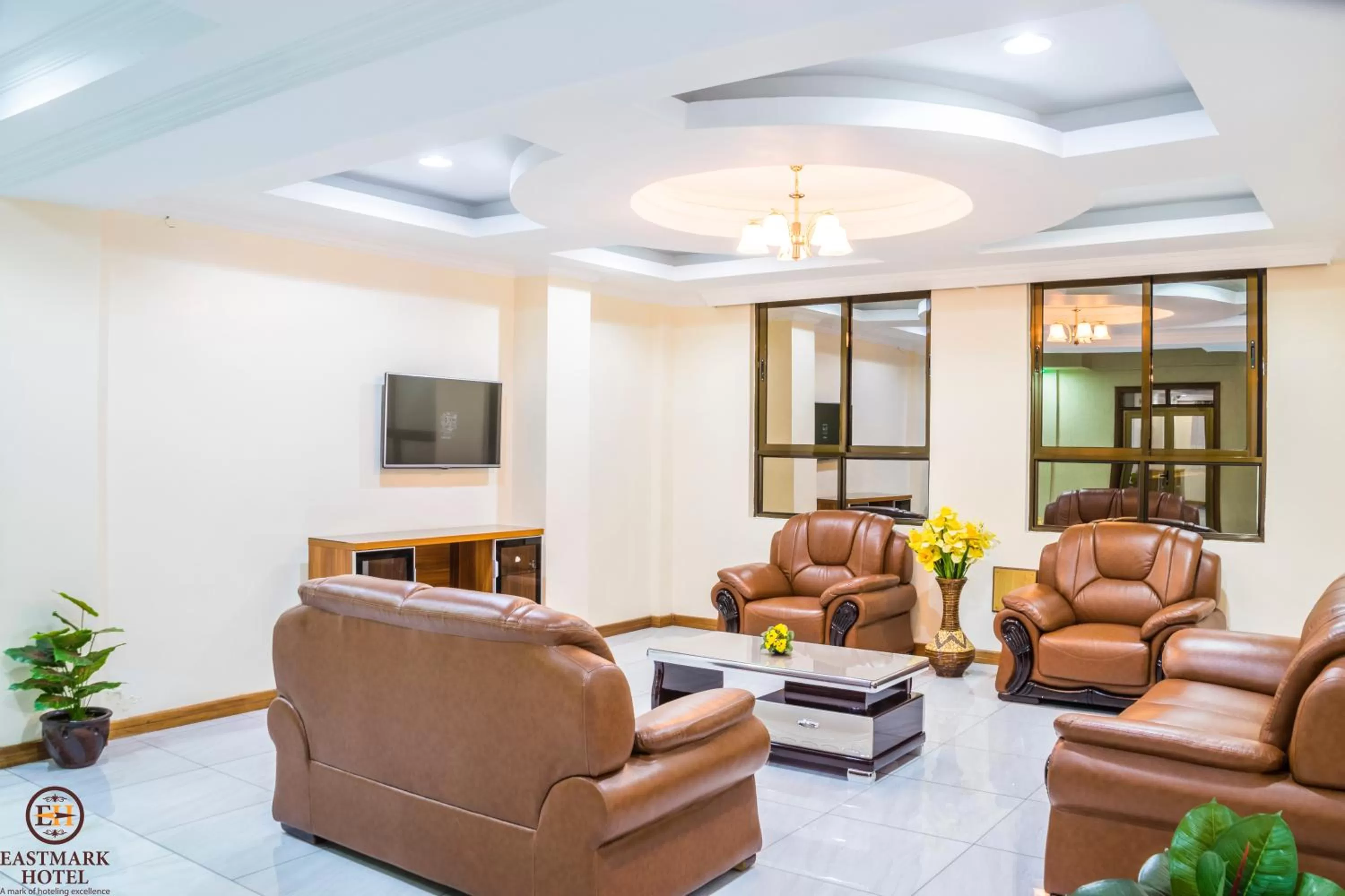 Living room in Eastmark Hotel