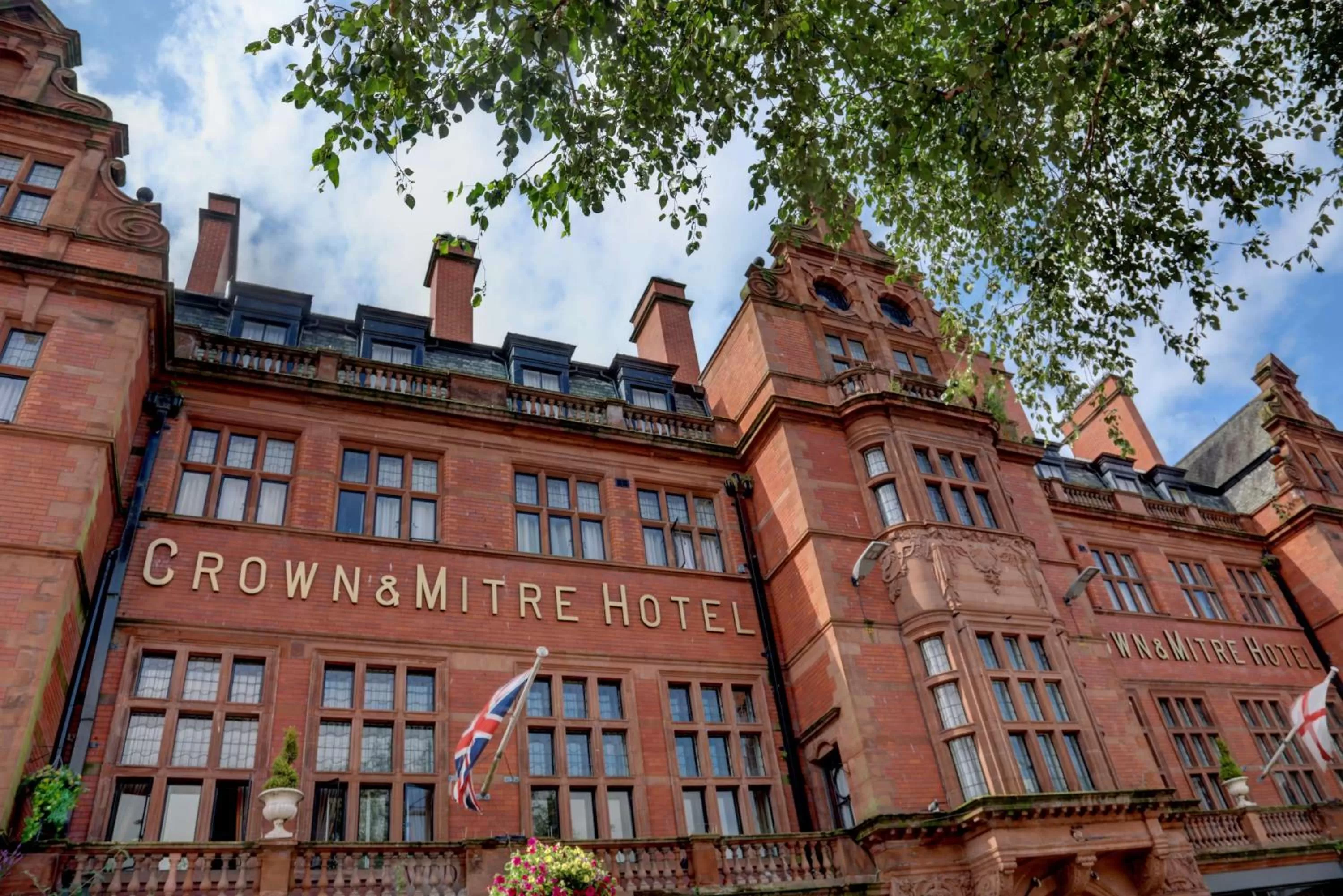 Property building in Crown & Mitre Hotel