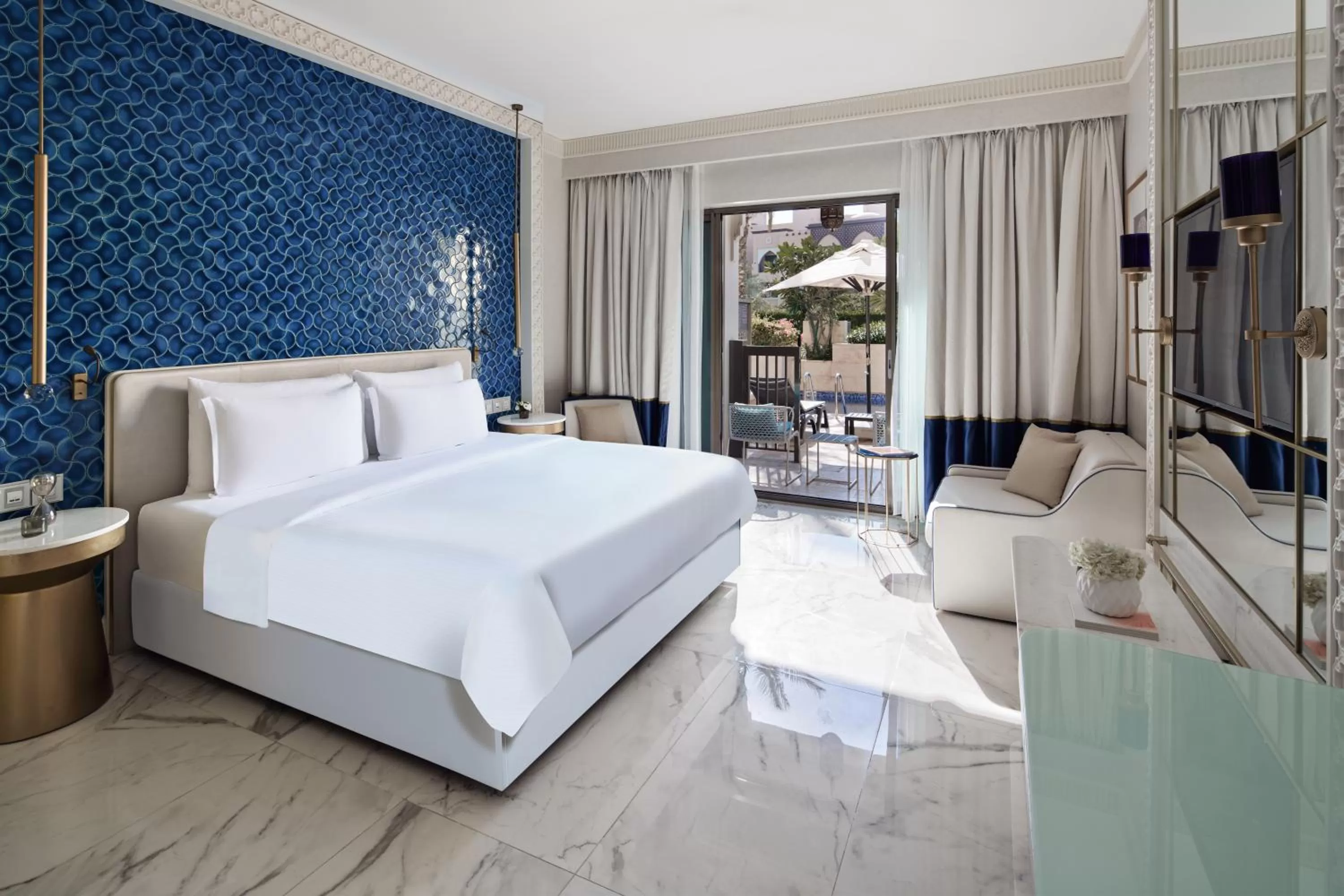 Bedroom, Bed in Rixos Premium Saadiyat Island - All Inclusive