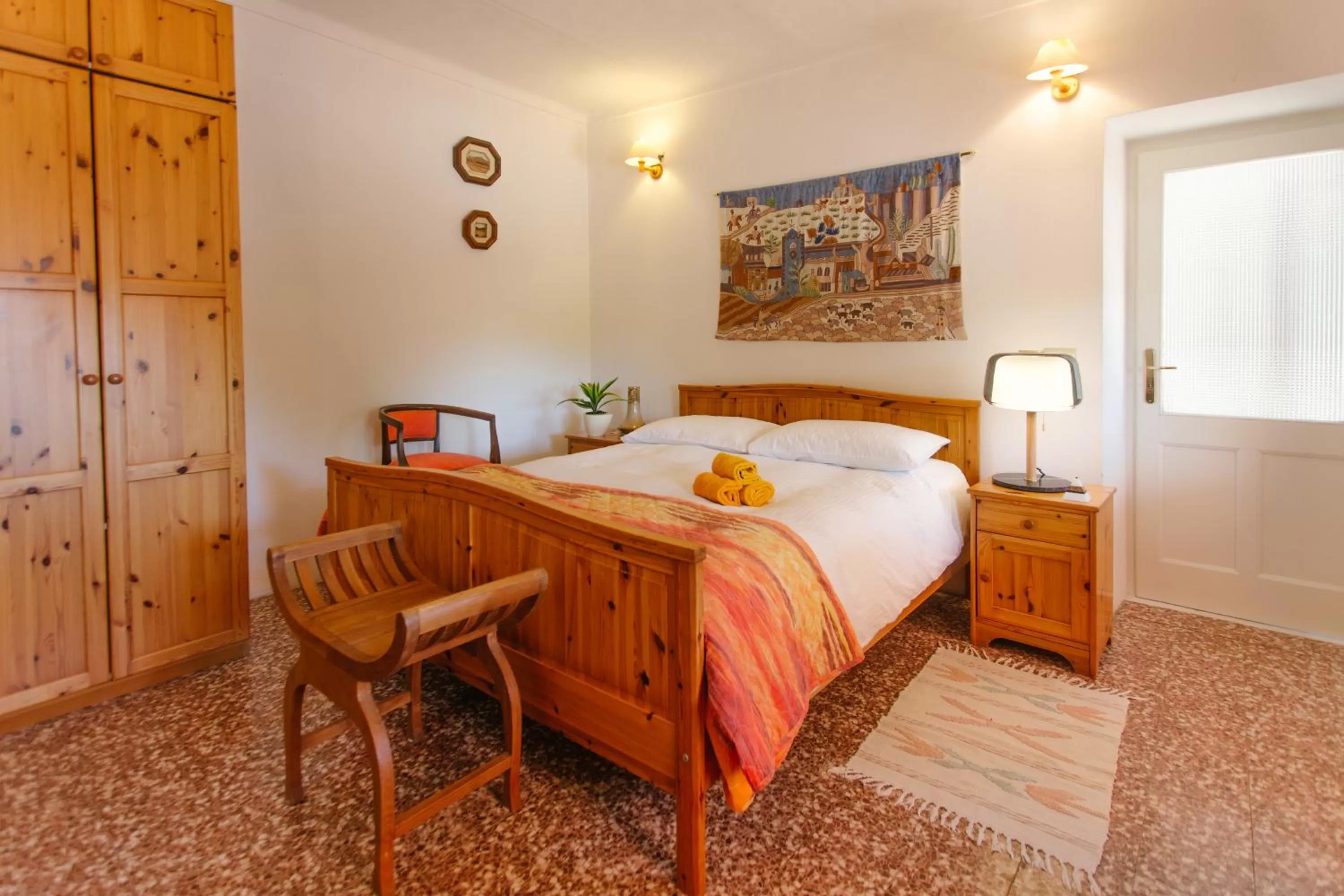 Bedroom, Bed in b&b Antiche Pietre