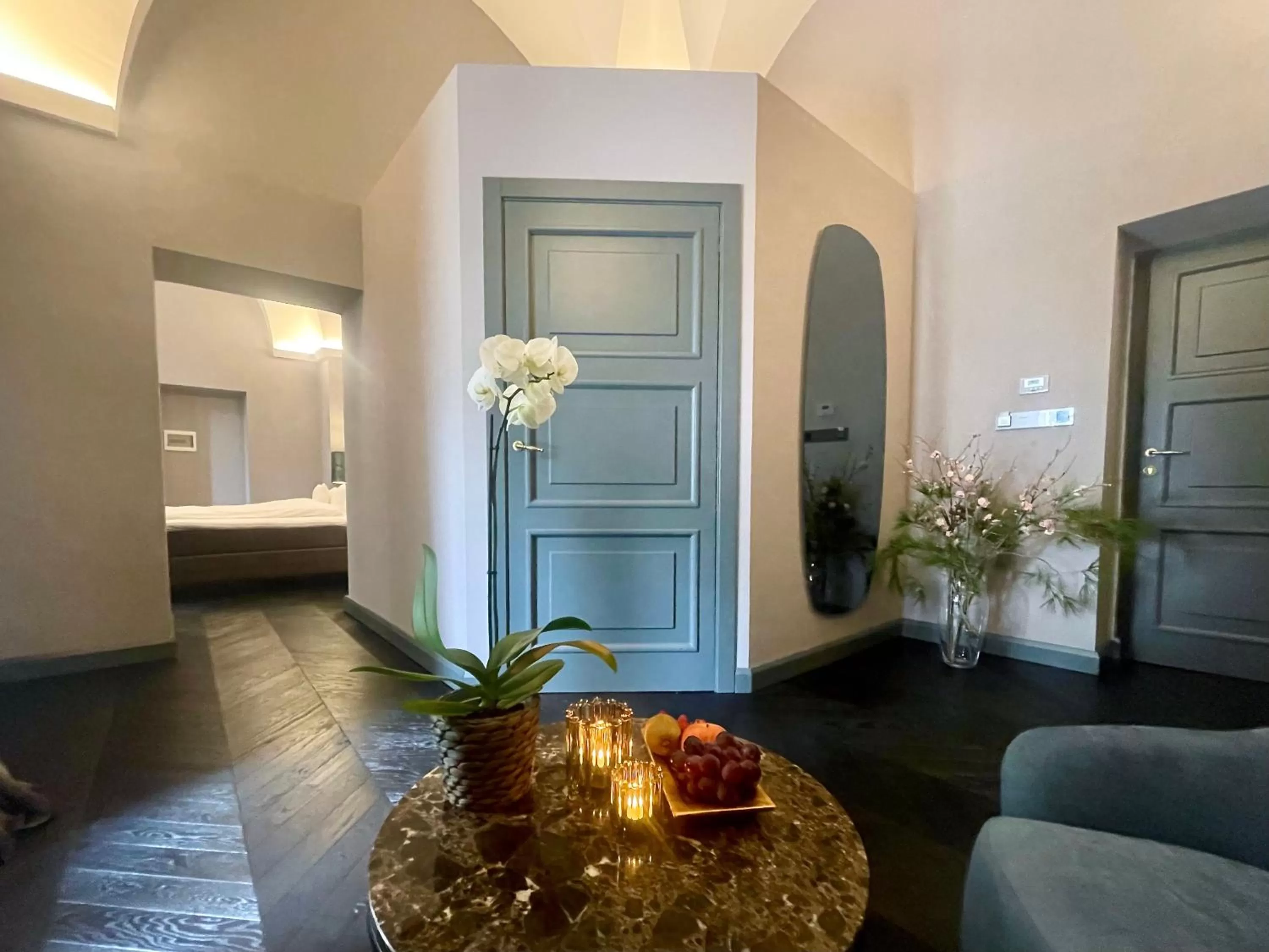 Living room in Sa Suites