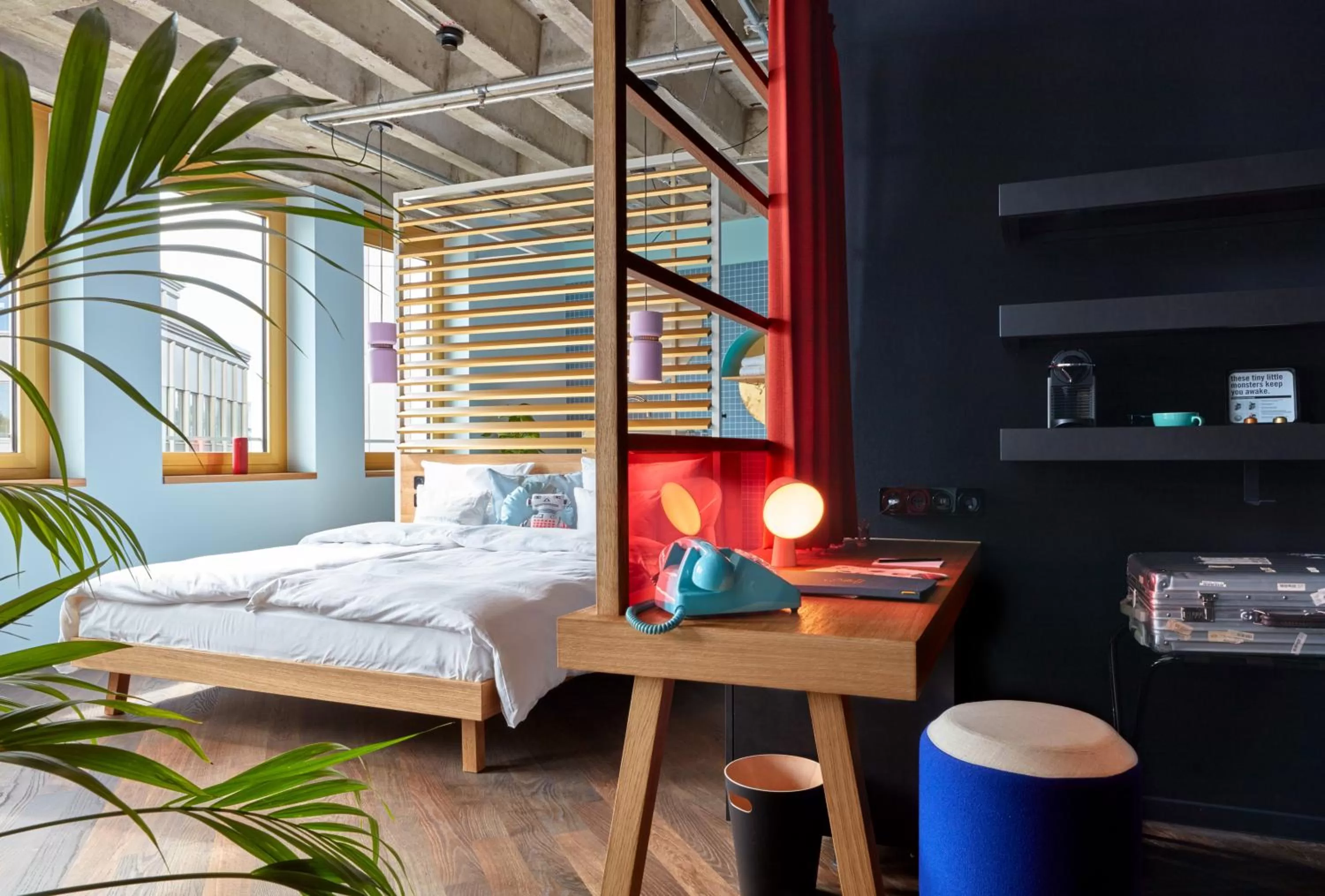 Photo of the whole room, Bed in 25hours Hotel The Circle