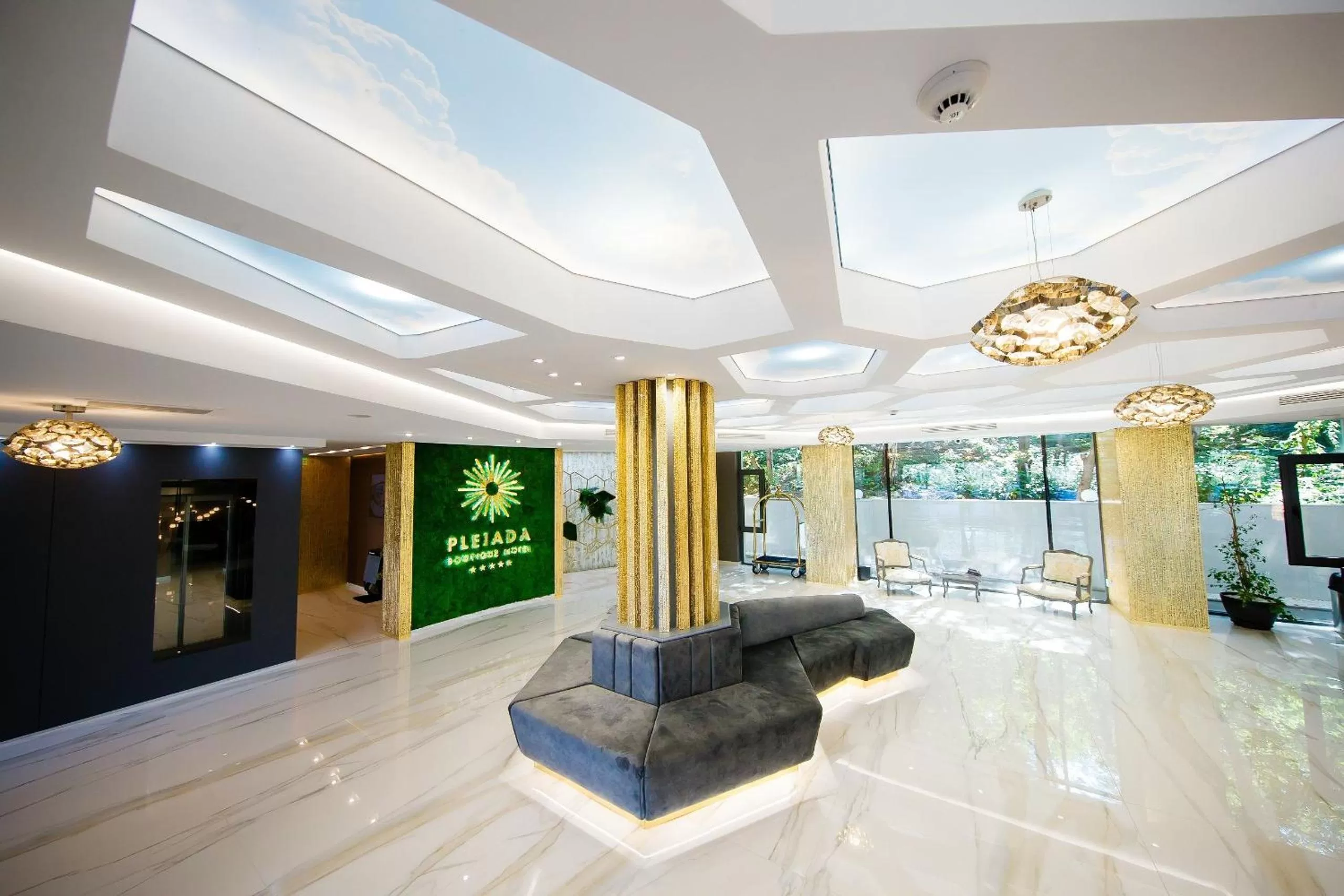Lobby or reception in Pleiada Boutique Hotel & Spa