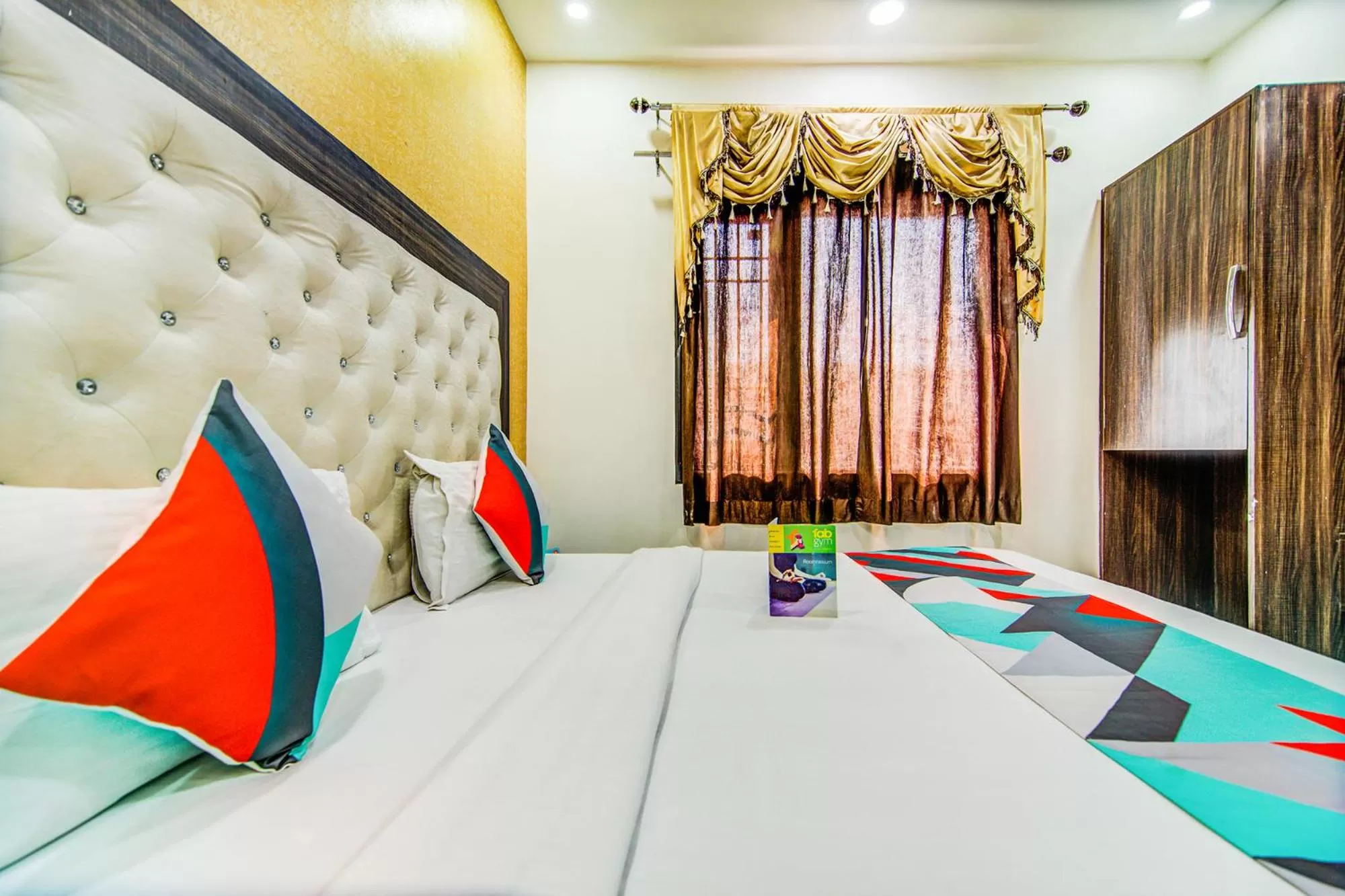 View (from property/room), Bed in FabHotel KS