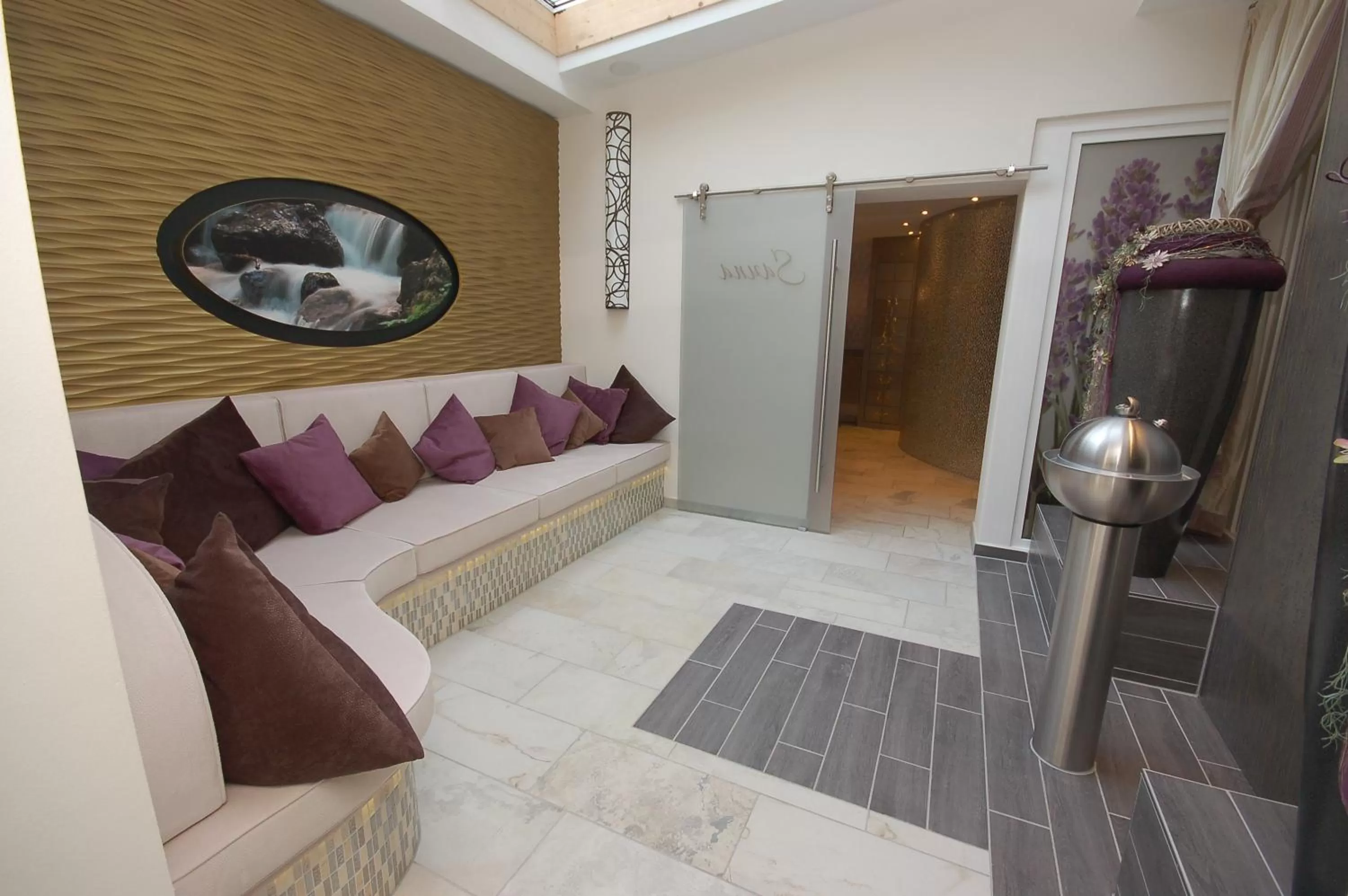 Sauna, Lounge/Bar in Ferienhotel Haus Becker