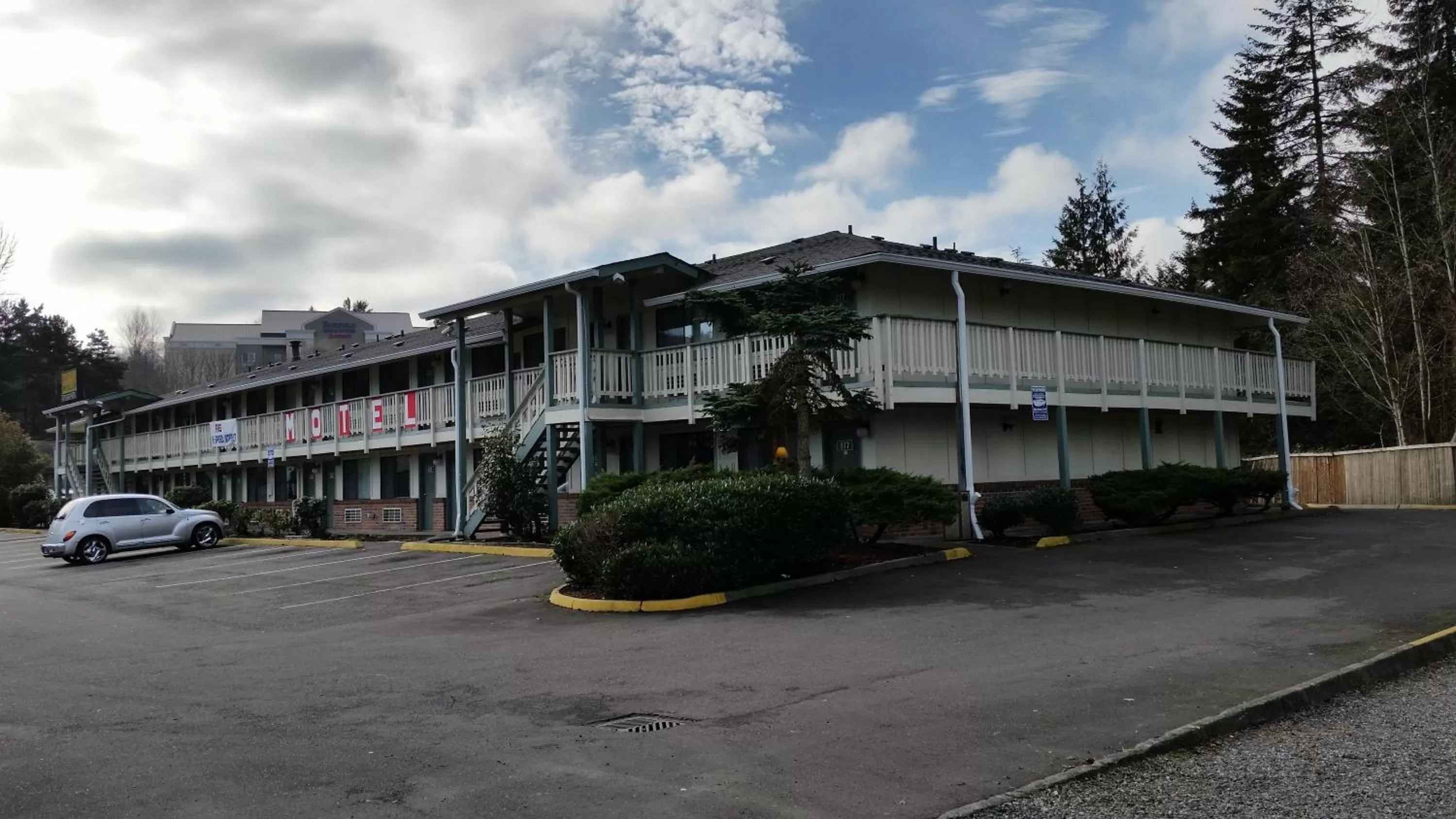 Facade/entrance in Motel Puyallup
