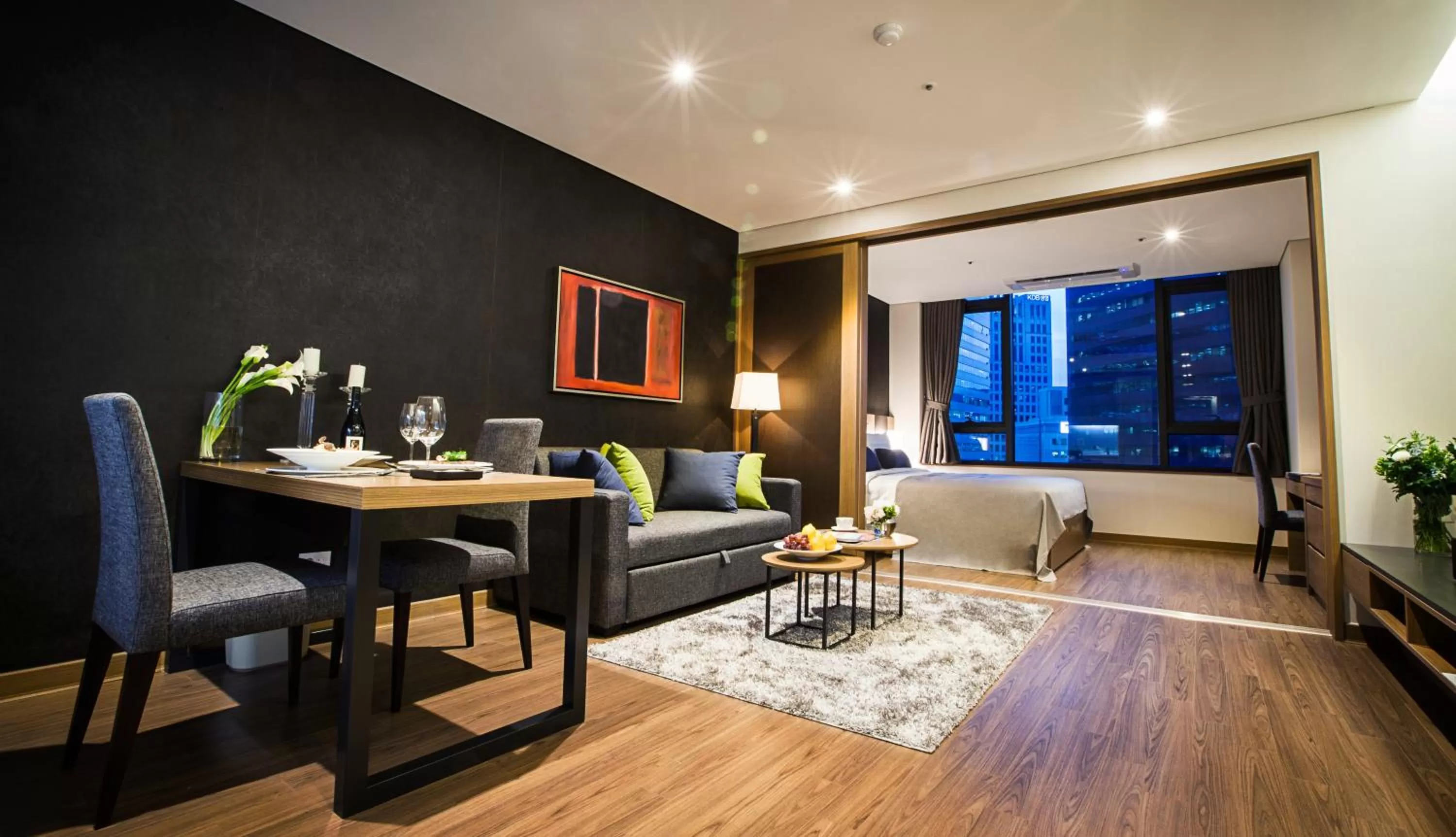 Living room in Fraser Place Namdaemun Seoul