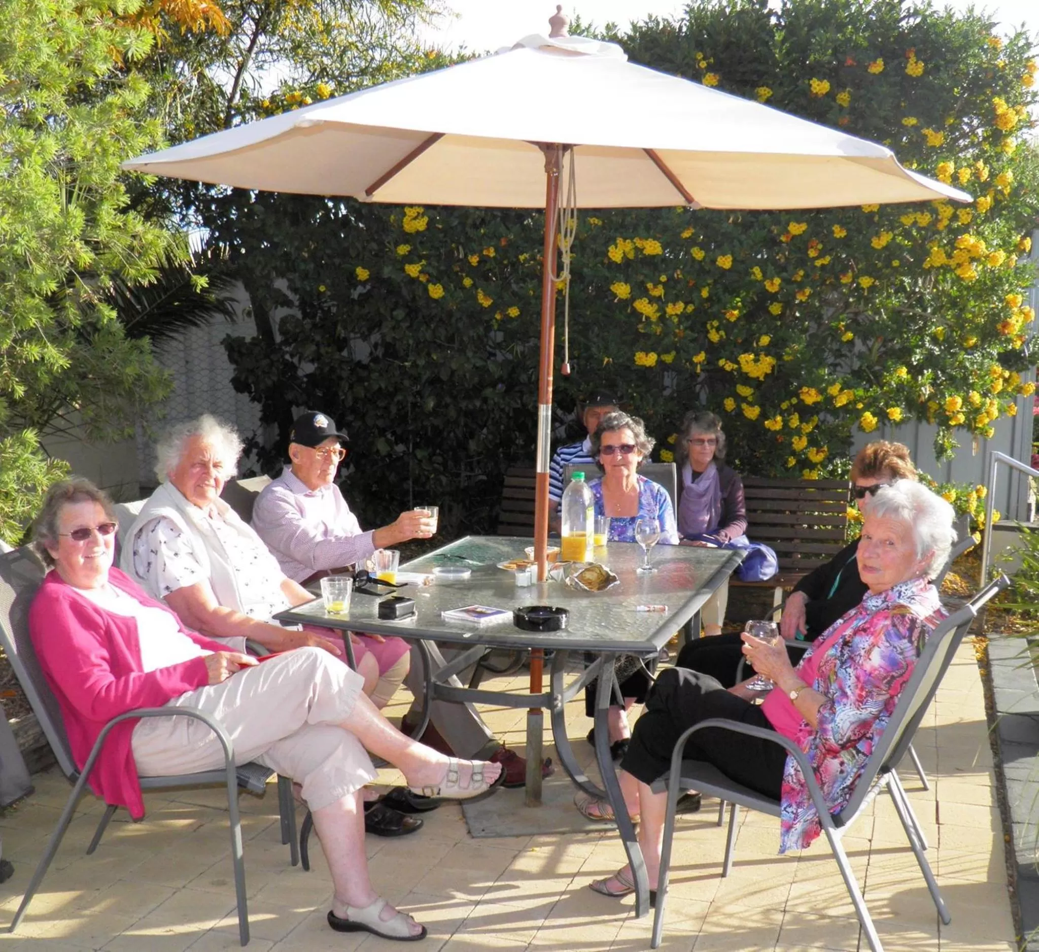 BBQ facilities in 7th Street Motel