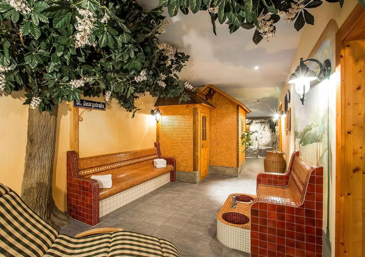 Sauna in Portens Hotel Fernblick