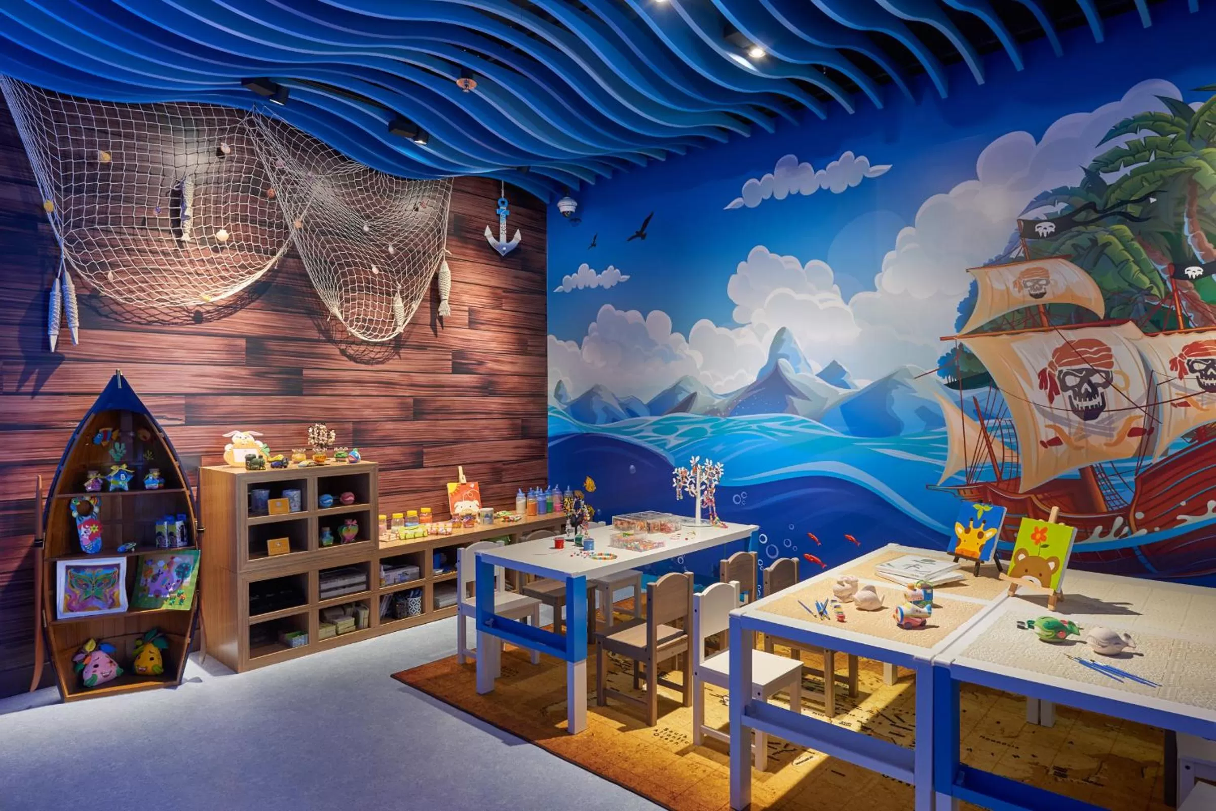 Children play ground in Hong Kong Gold Coast Hotel