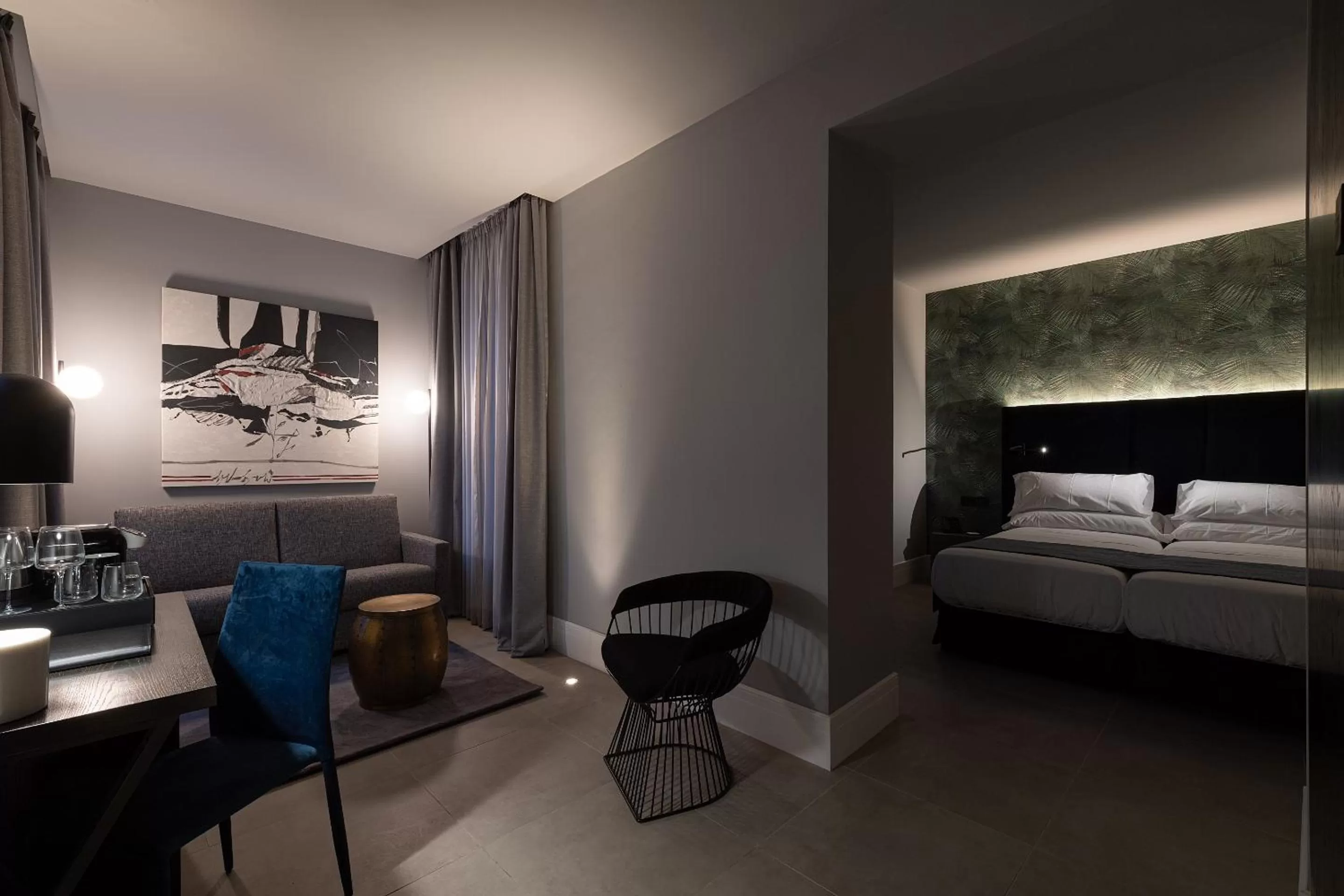 Living room, Bed in Boutique Hotel Cordial Malteses