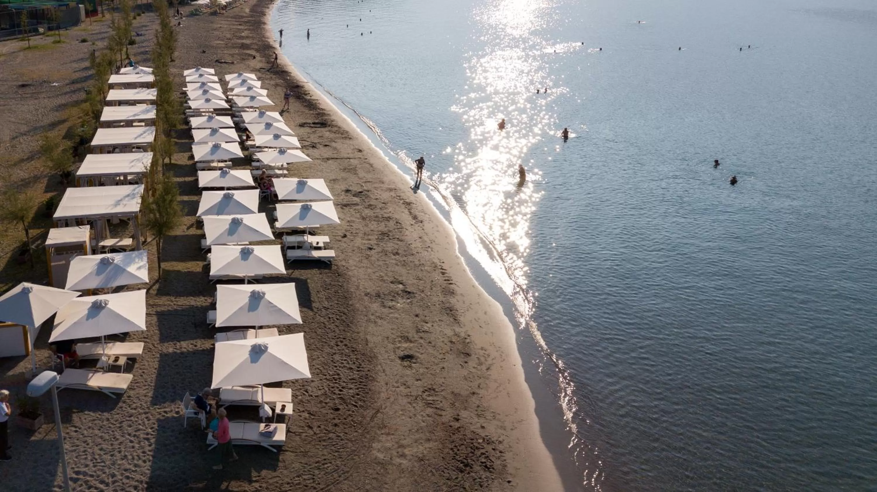 Bird's eye view in Pharae Palace