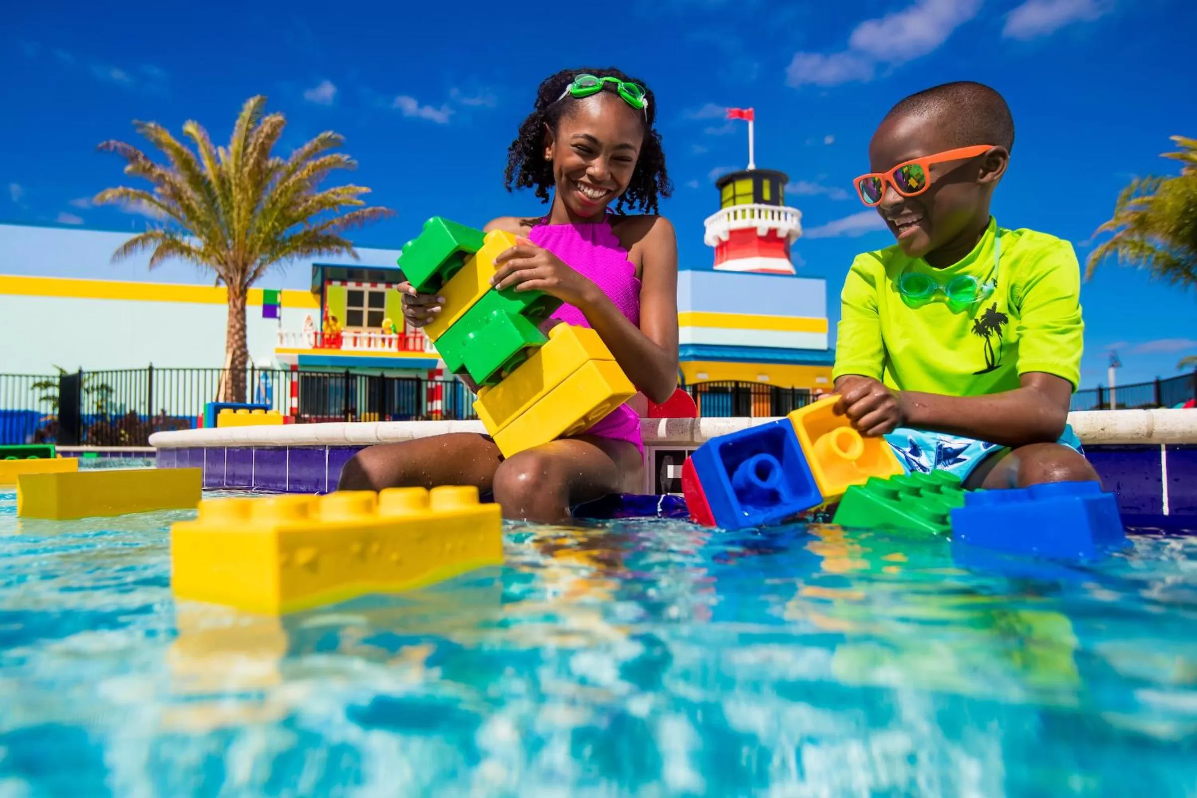 Swimming pool in LEGOLAND® Florida Resort