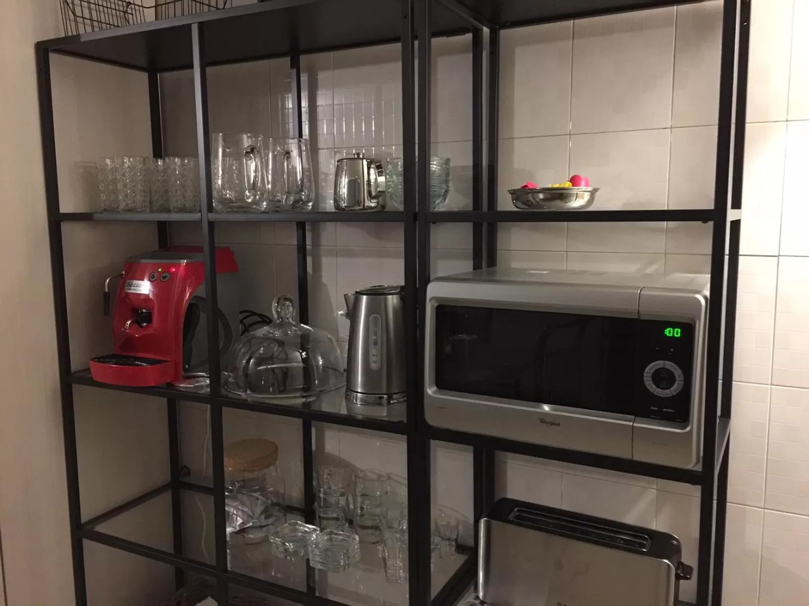 Communal kitchen in Liberty House