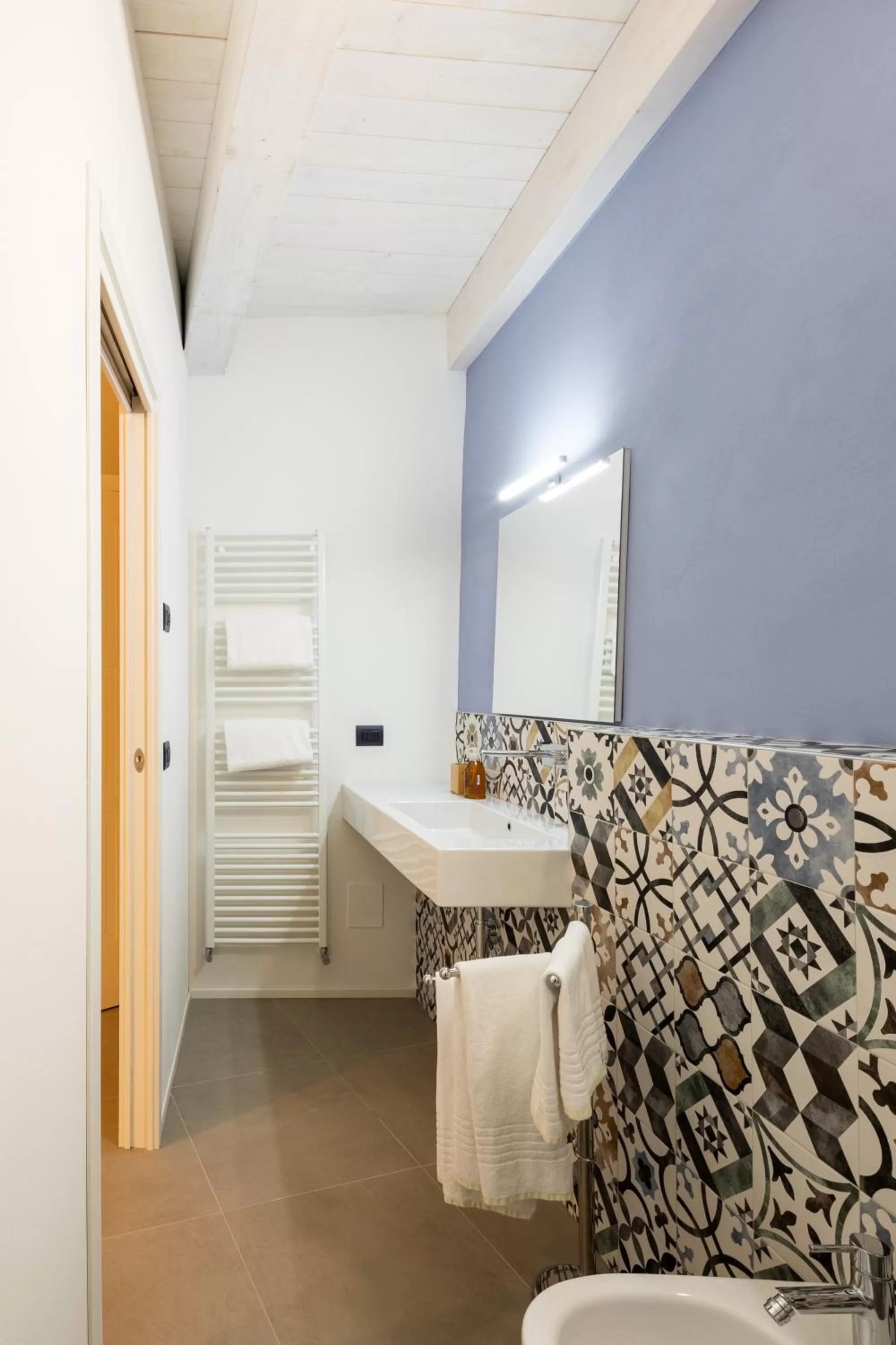 Bathroom, Bed in A Casa di BiaGio