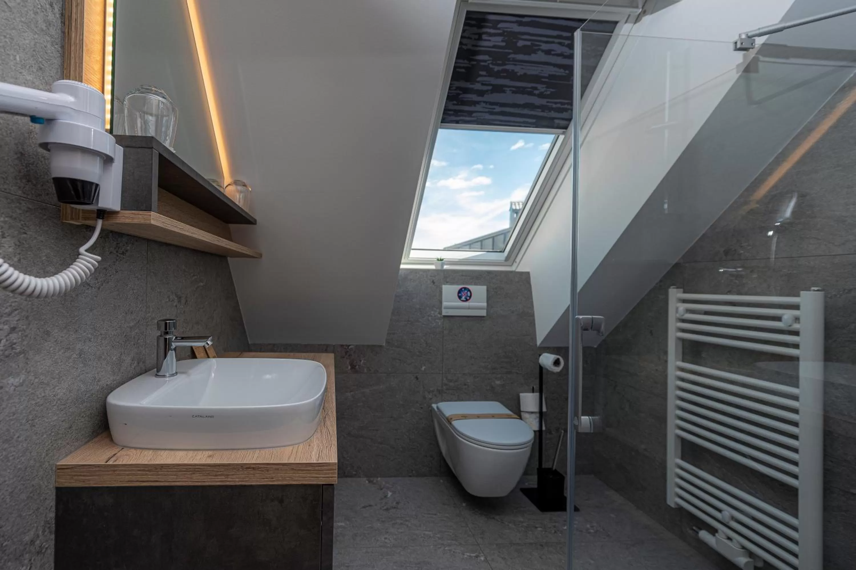 Bathroom in Veldes B&B