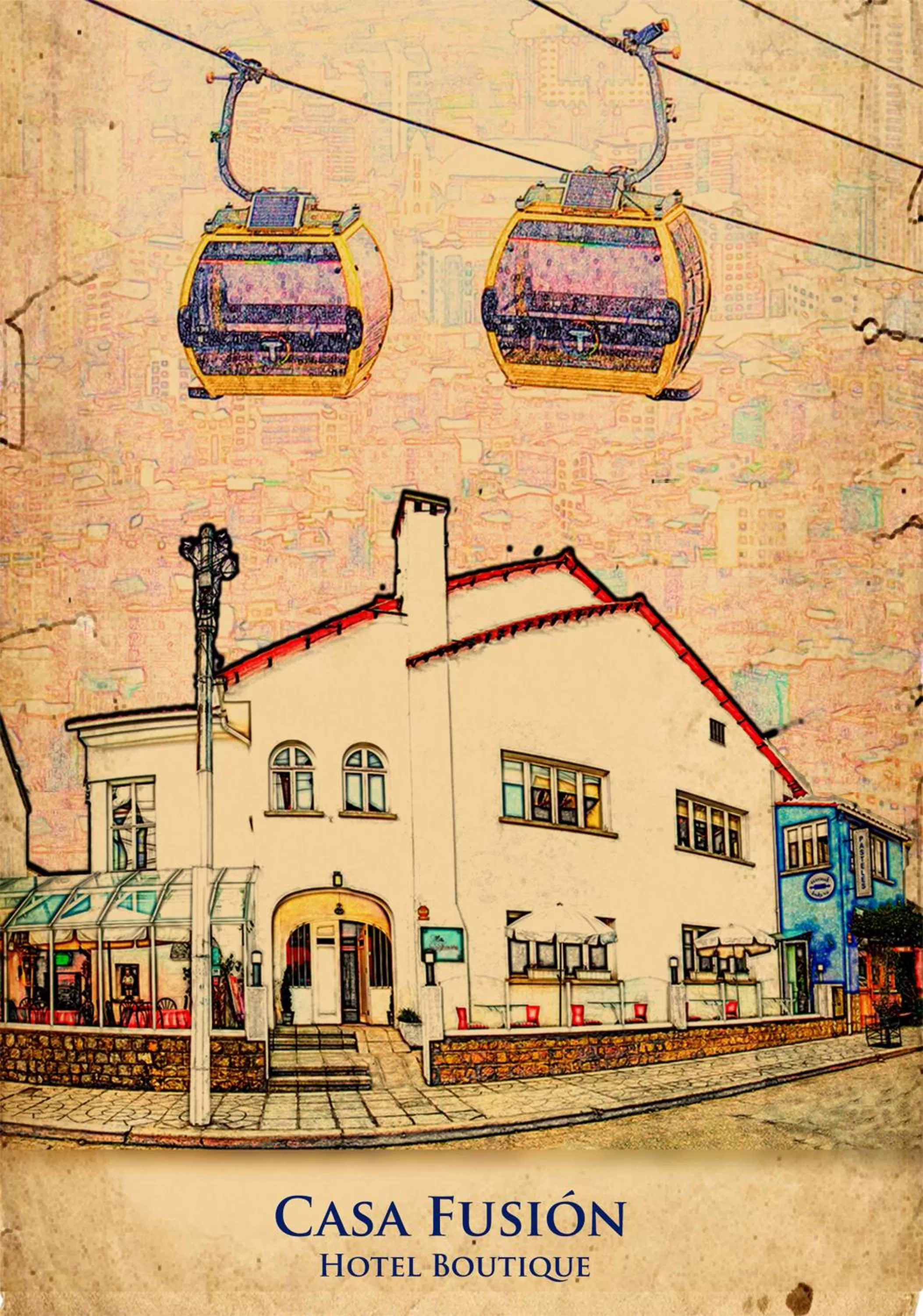 Facade/entrance in Casa Fusion Hotel Boutique