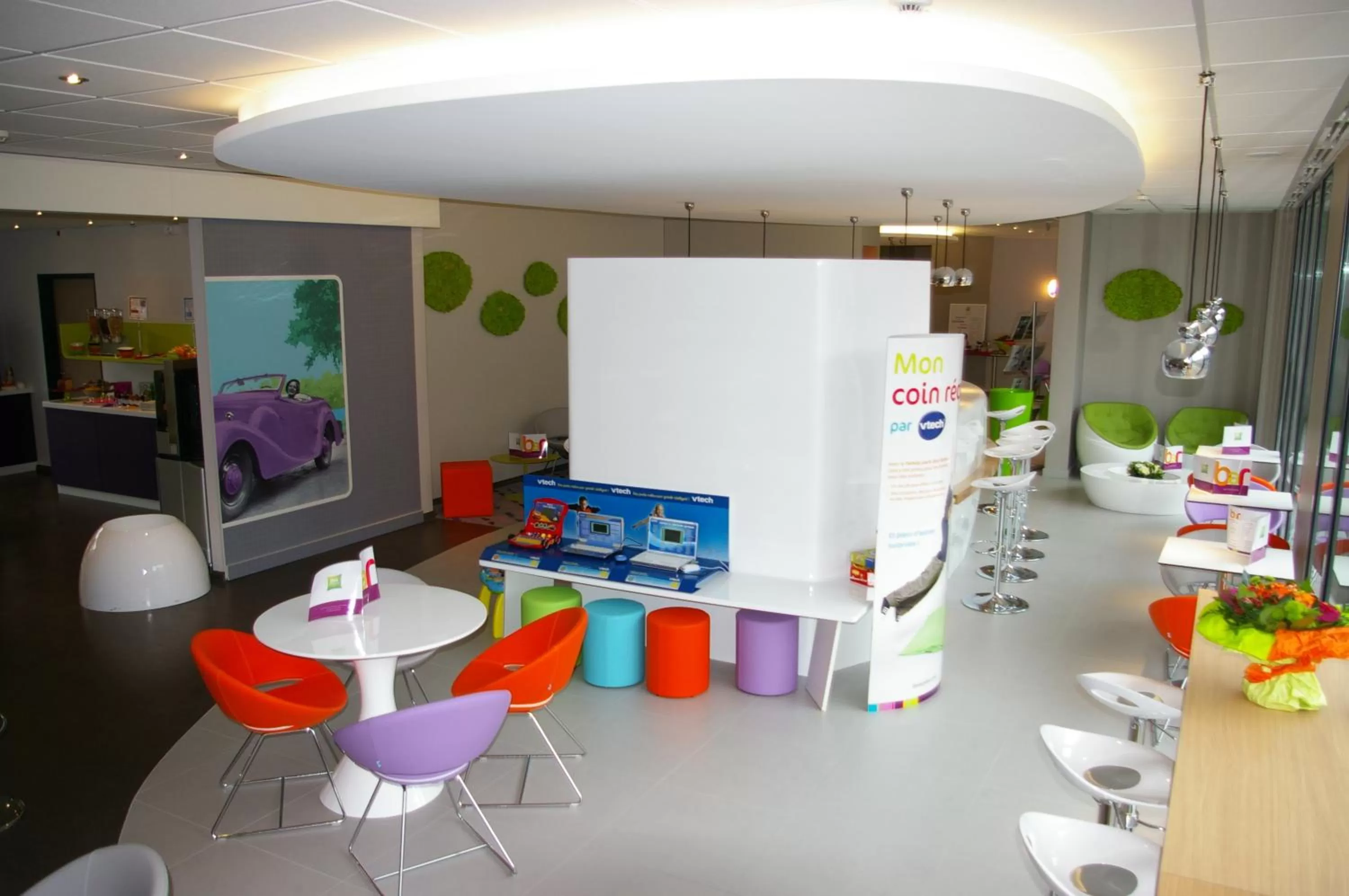 Children play ground in ibis Styles Montbéliard