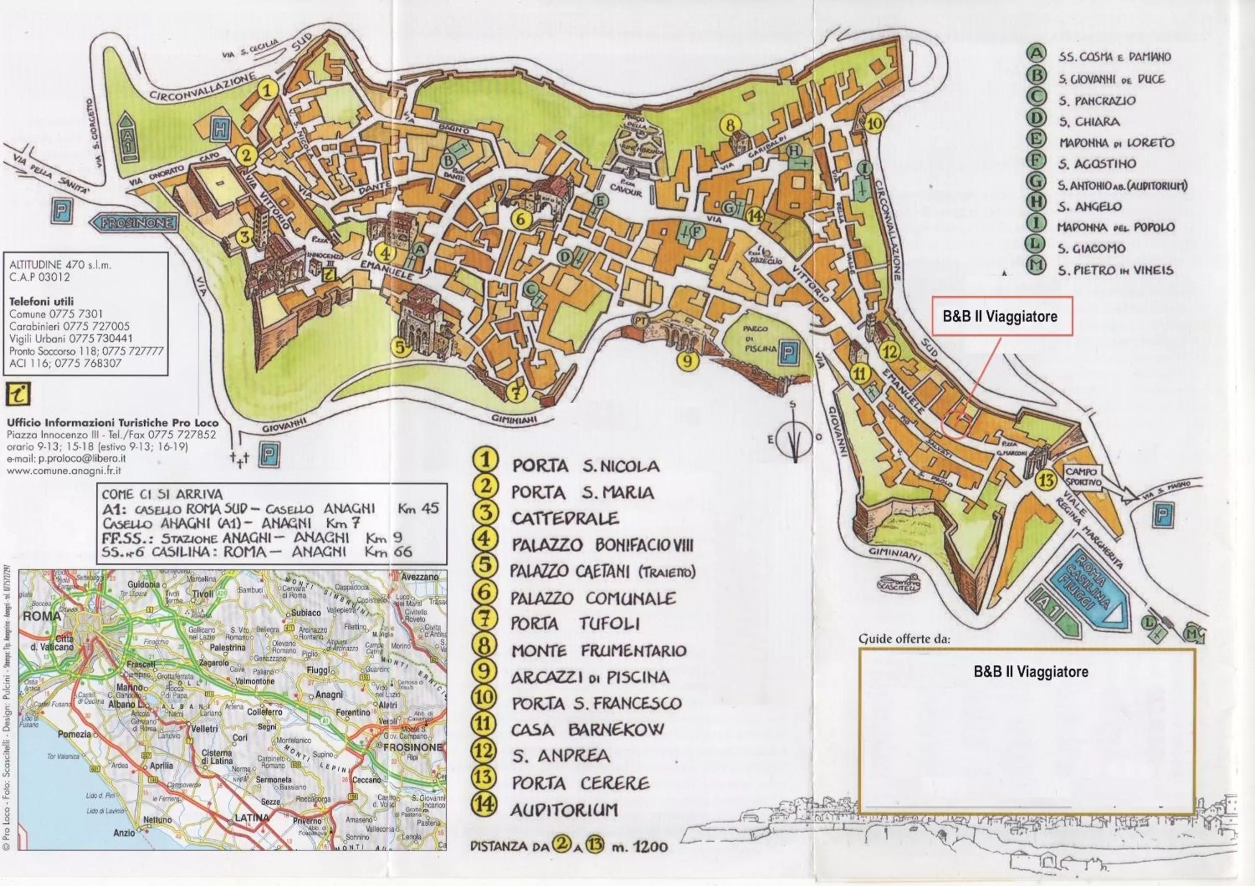 Bird's eye view in Il Viaggiatore