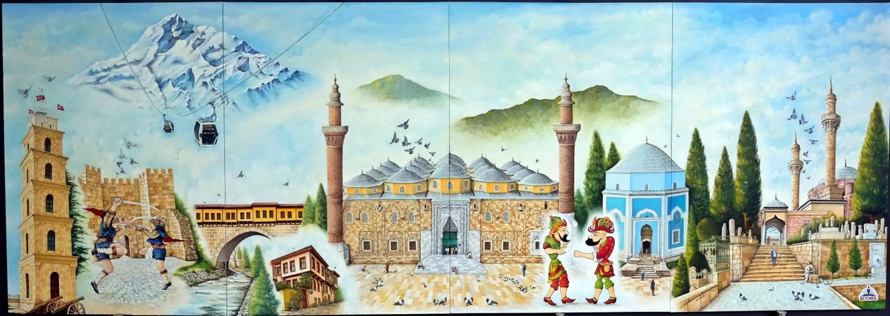 Nearby landmark in Hotel Cesmeli