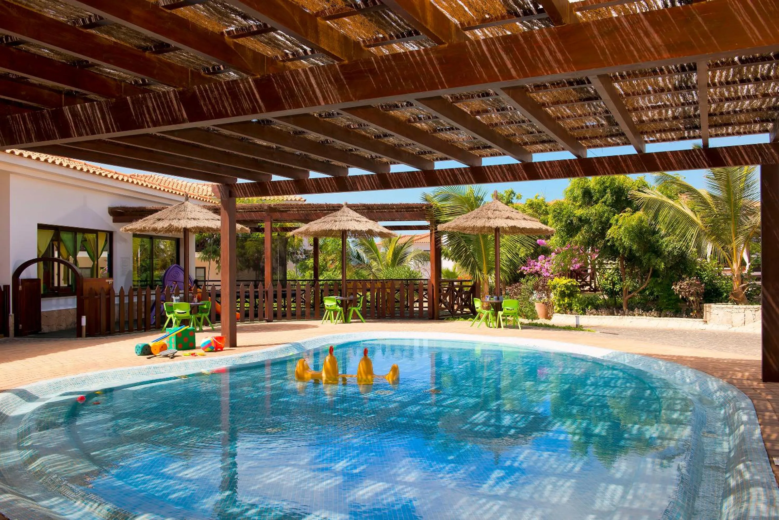 Swimming pool in Melia Tortuga Beach - All Inclusive