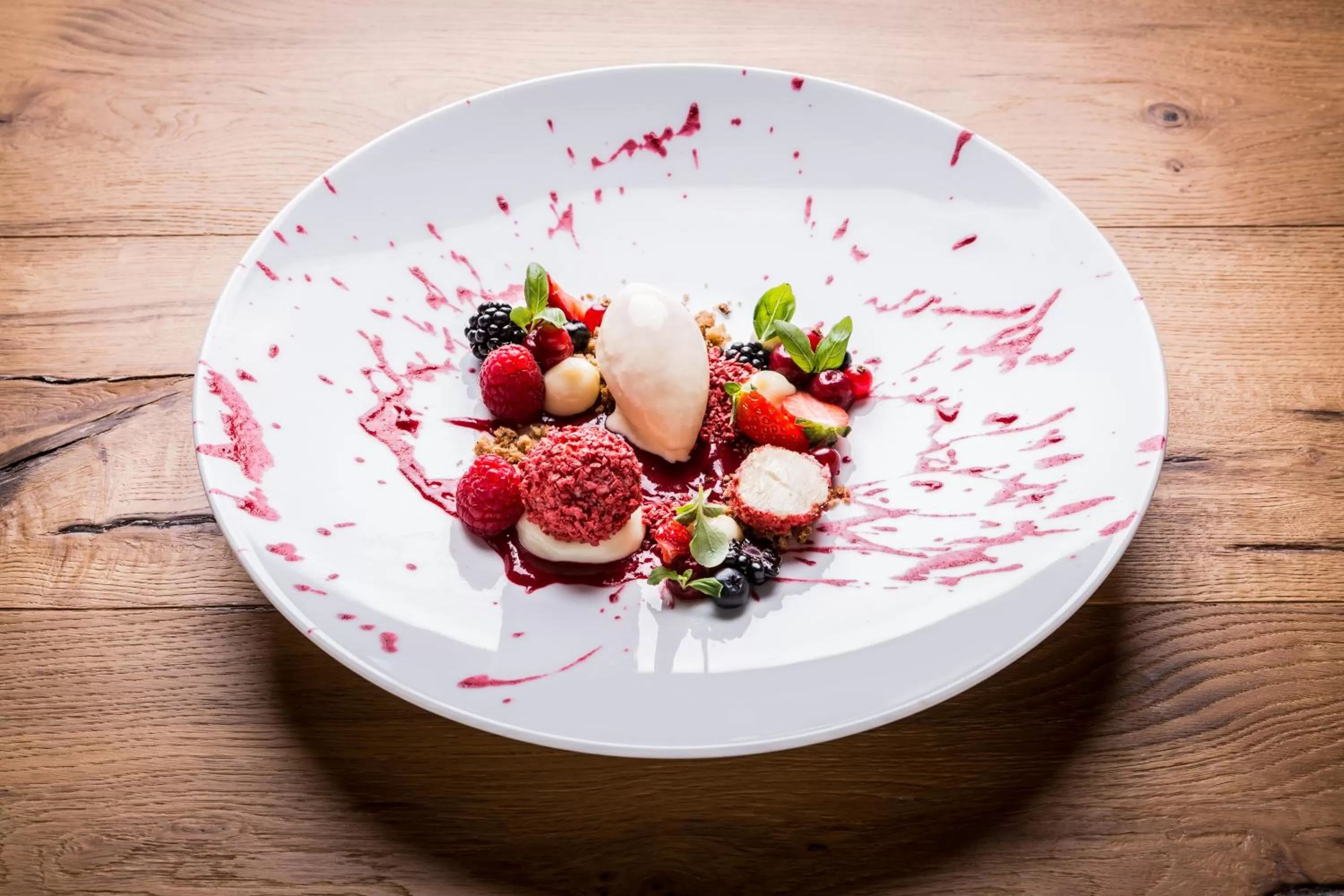 Dinner, Food in Hotel Exquisit