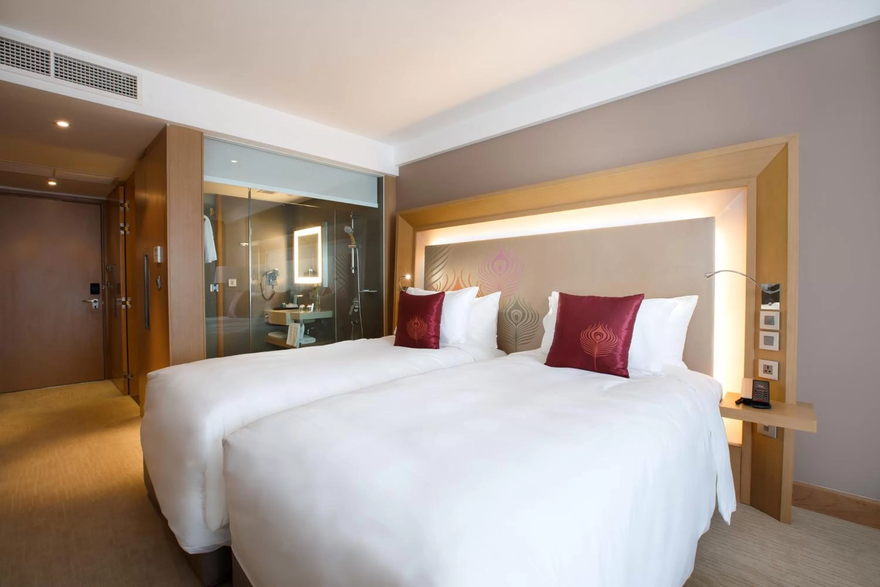 Photo of the whole room, Bed in Novotel Yangon Max