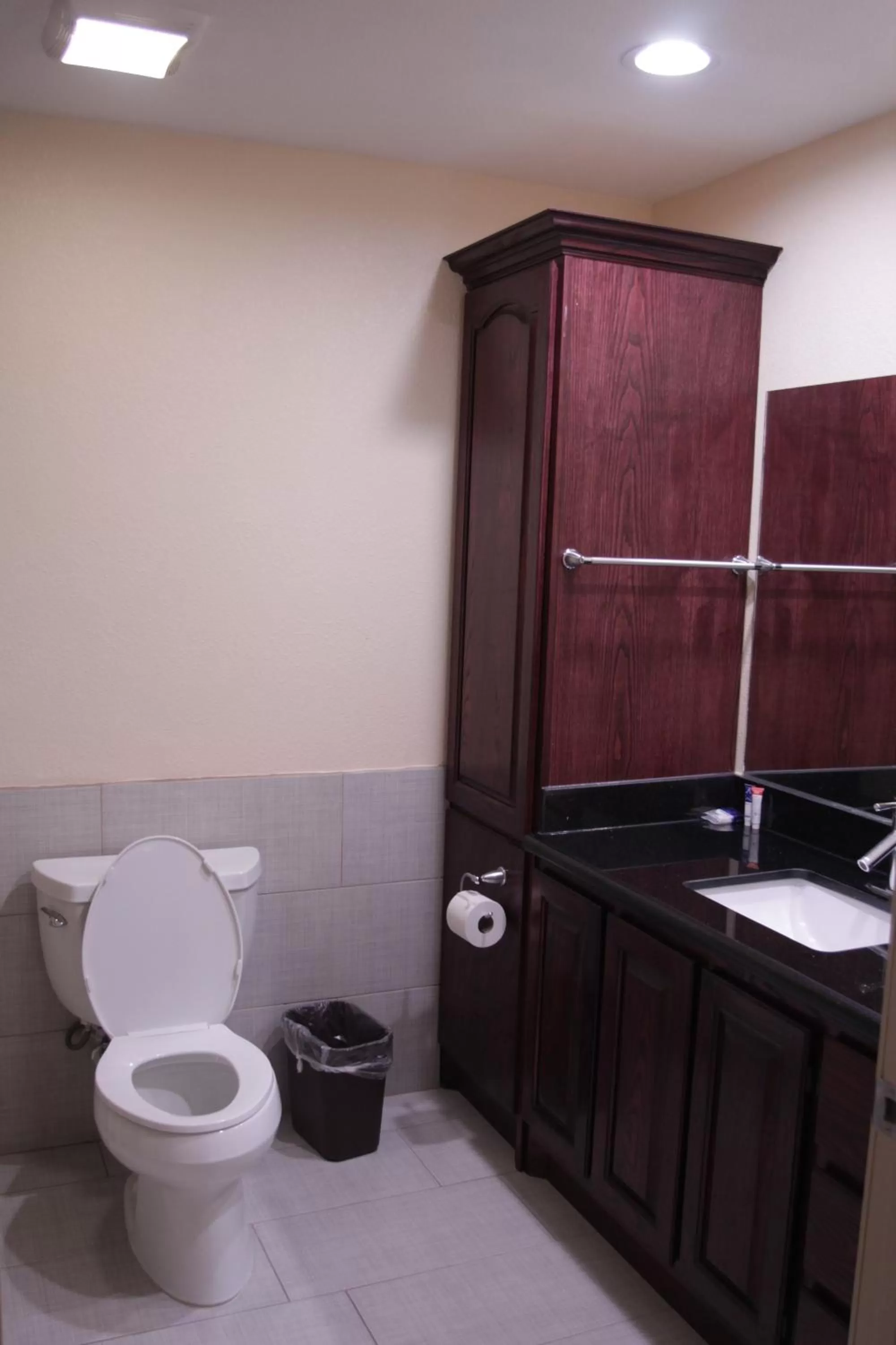 Toilet in Americas Best Value Inn Port Aransas