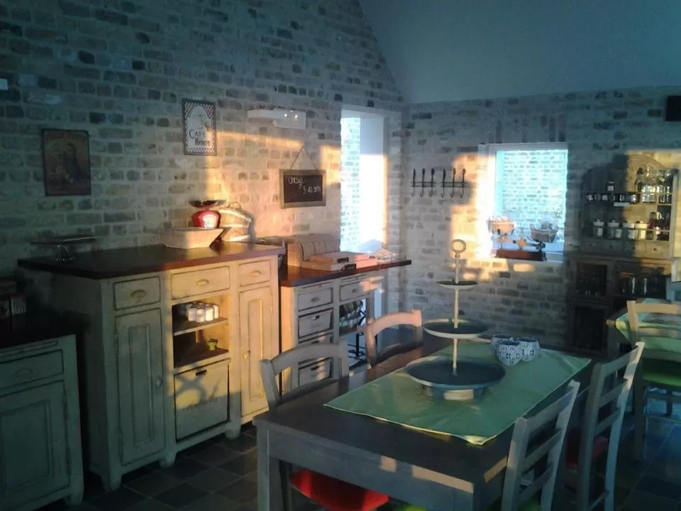 Kitchen/Kitchenette in B&B Het Schaliënhof