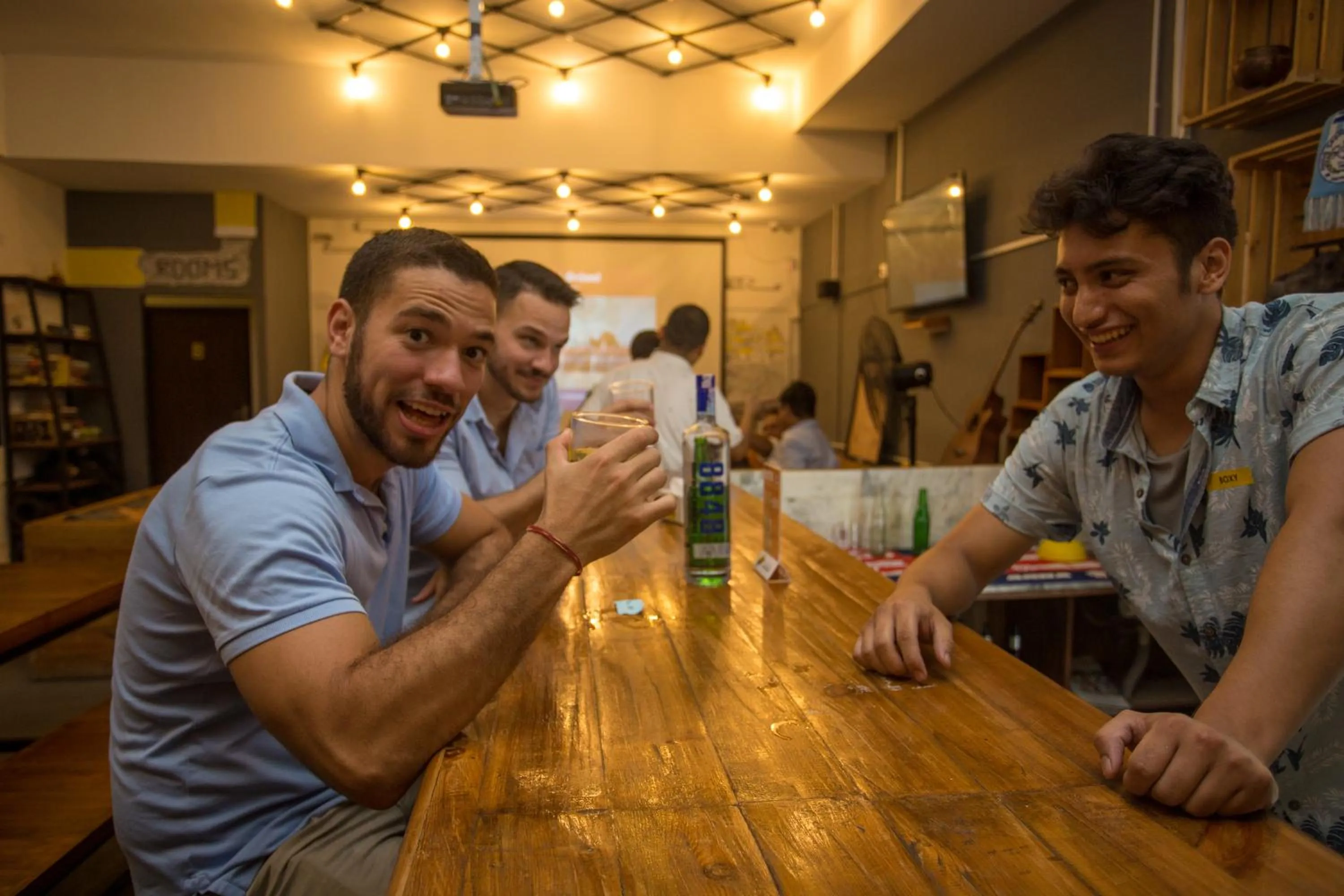 Staff in Yakety Yak Hostel