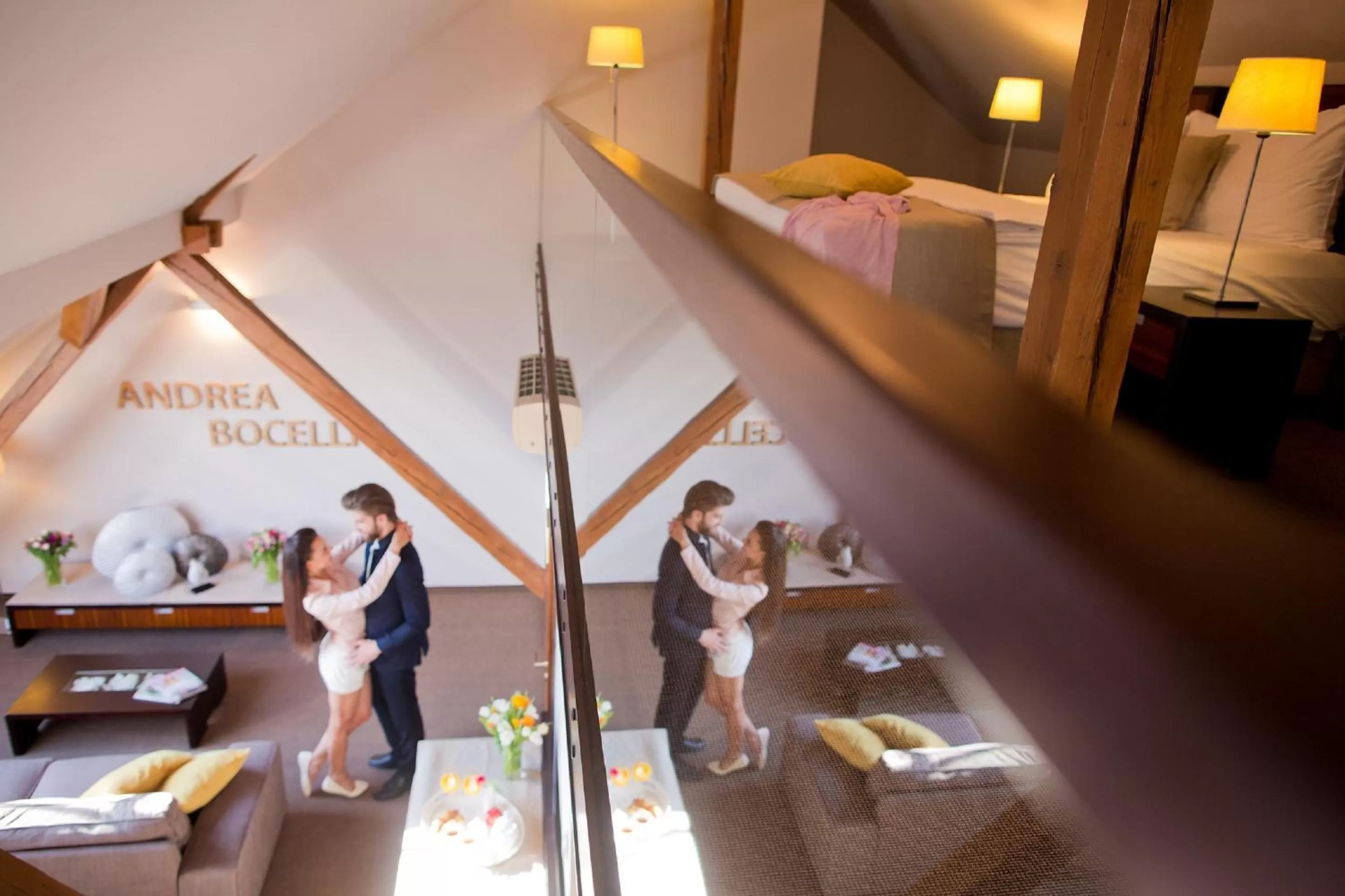 Suite with Prague Castle View and Free Parking in Boutique Hotel Klarov