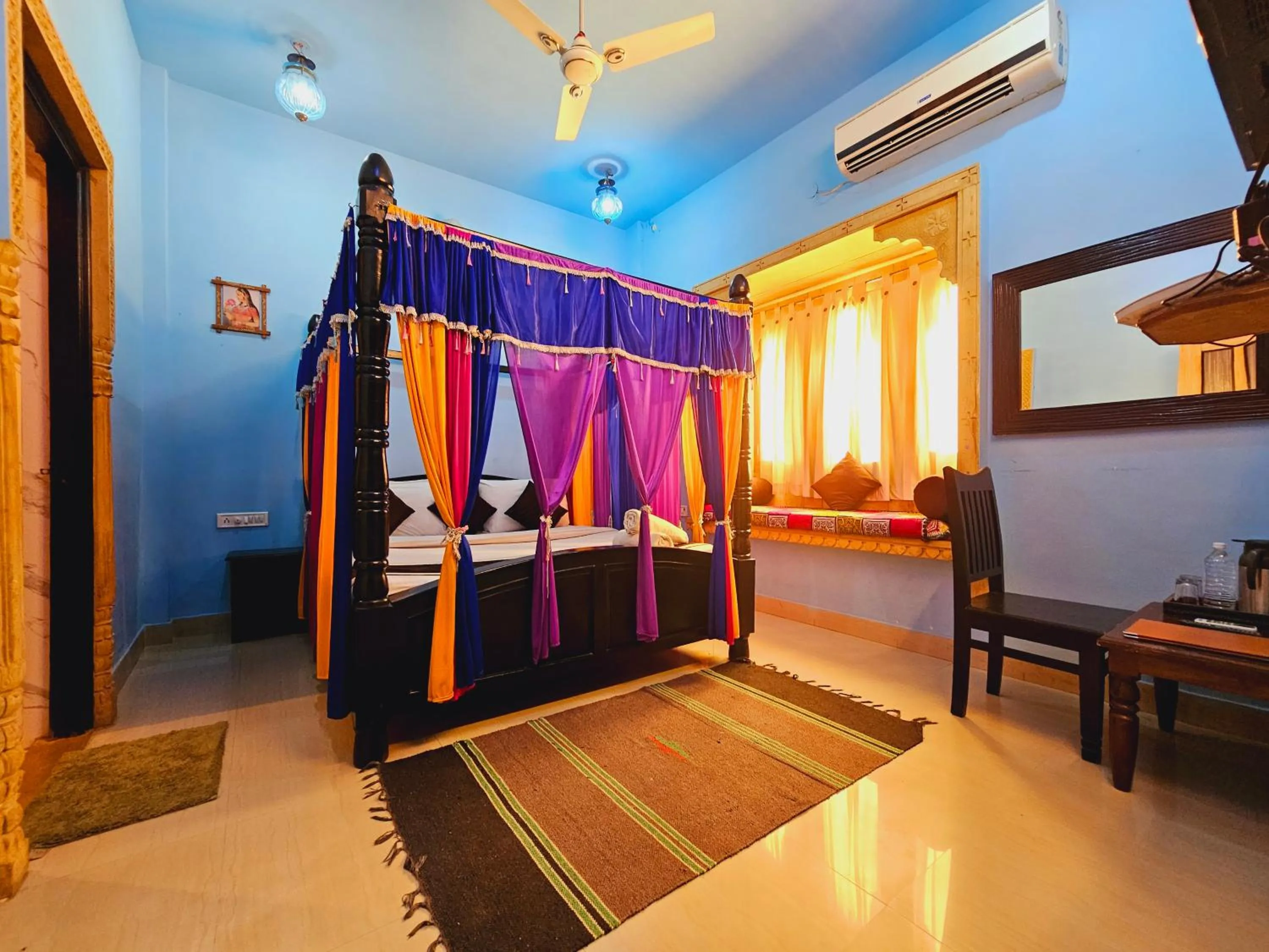 Bedroom, Bed in Hotel Royal Haveli