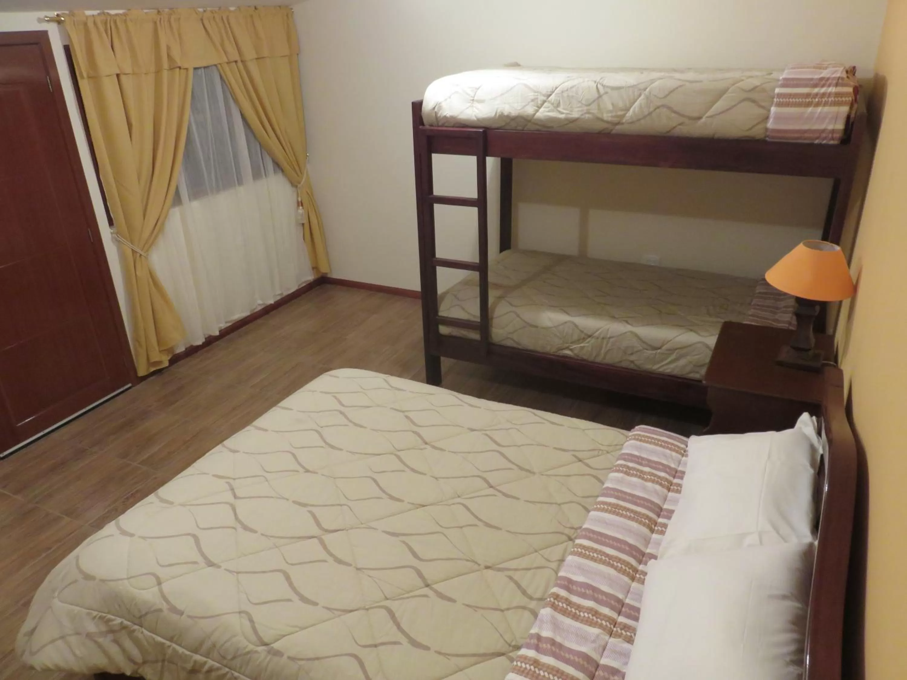 Bed, Bunk Bed in Casa del Montañero