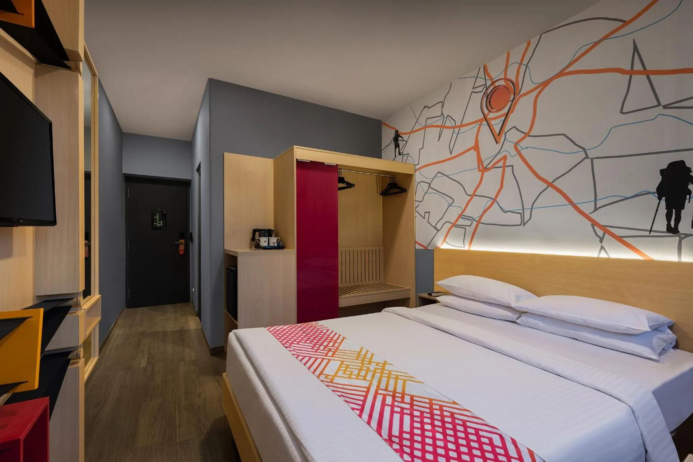 Bedroom, Bed in Ginger Faridabad