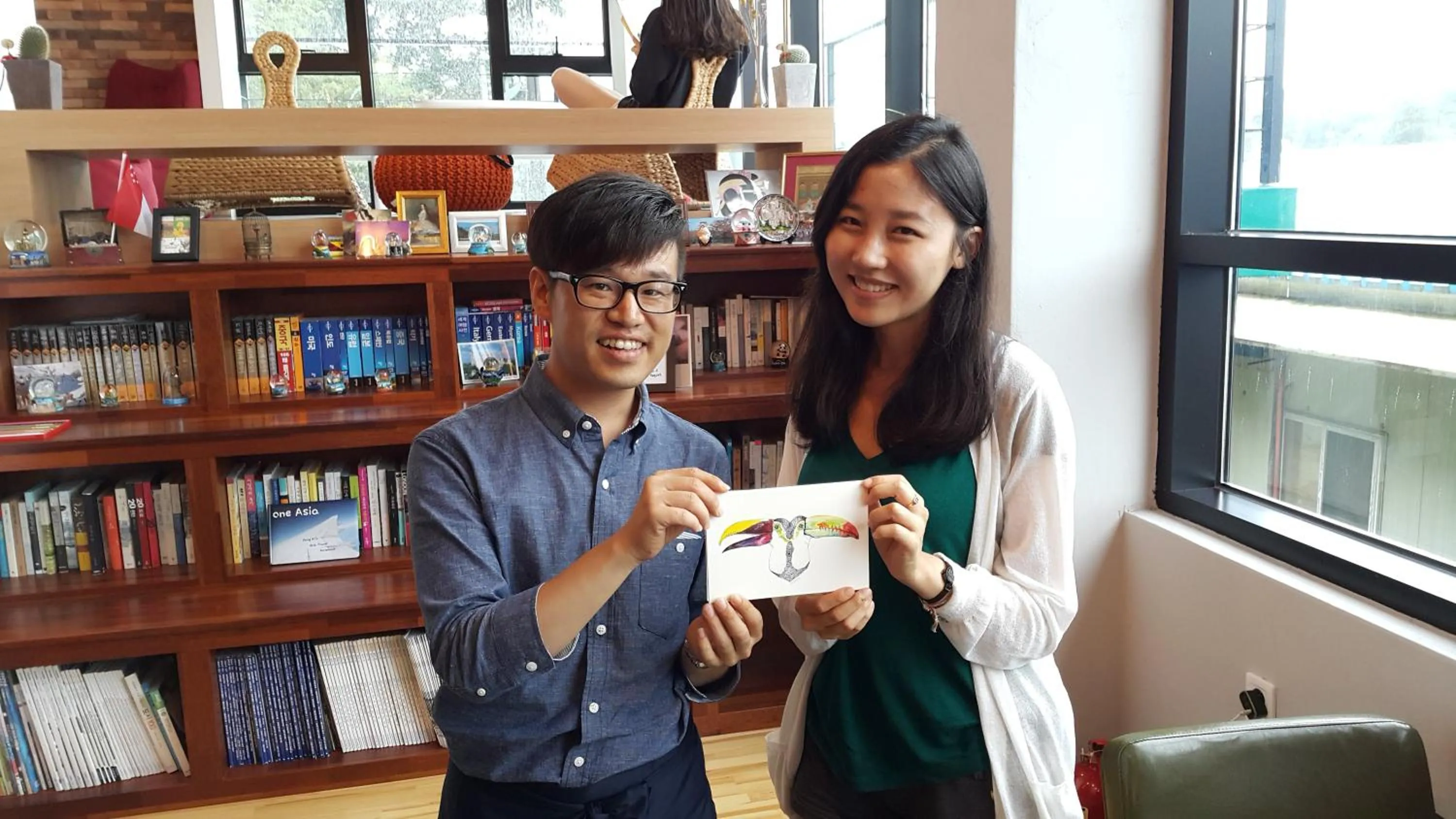 Lobby or reception in Andong Poong-gyung HOSTEL n LIBRARY