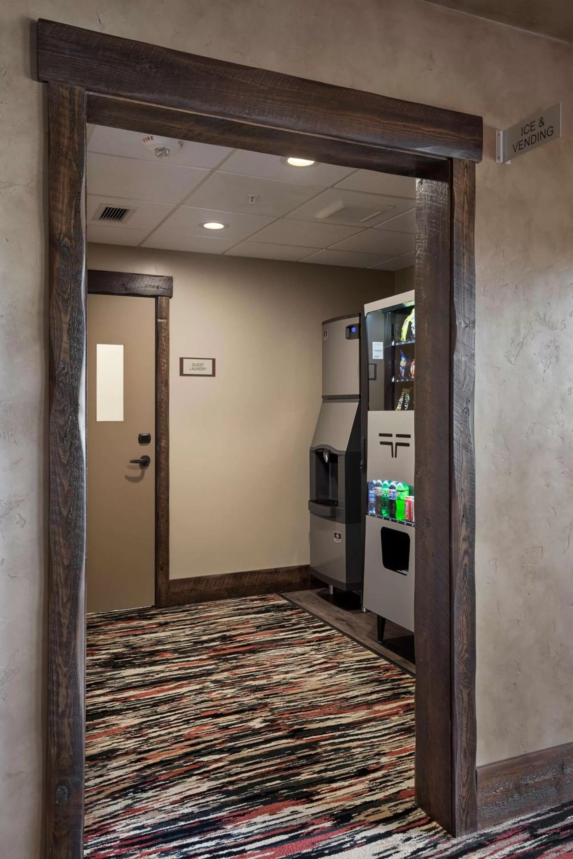 On site in Glacier International Lodge