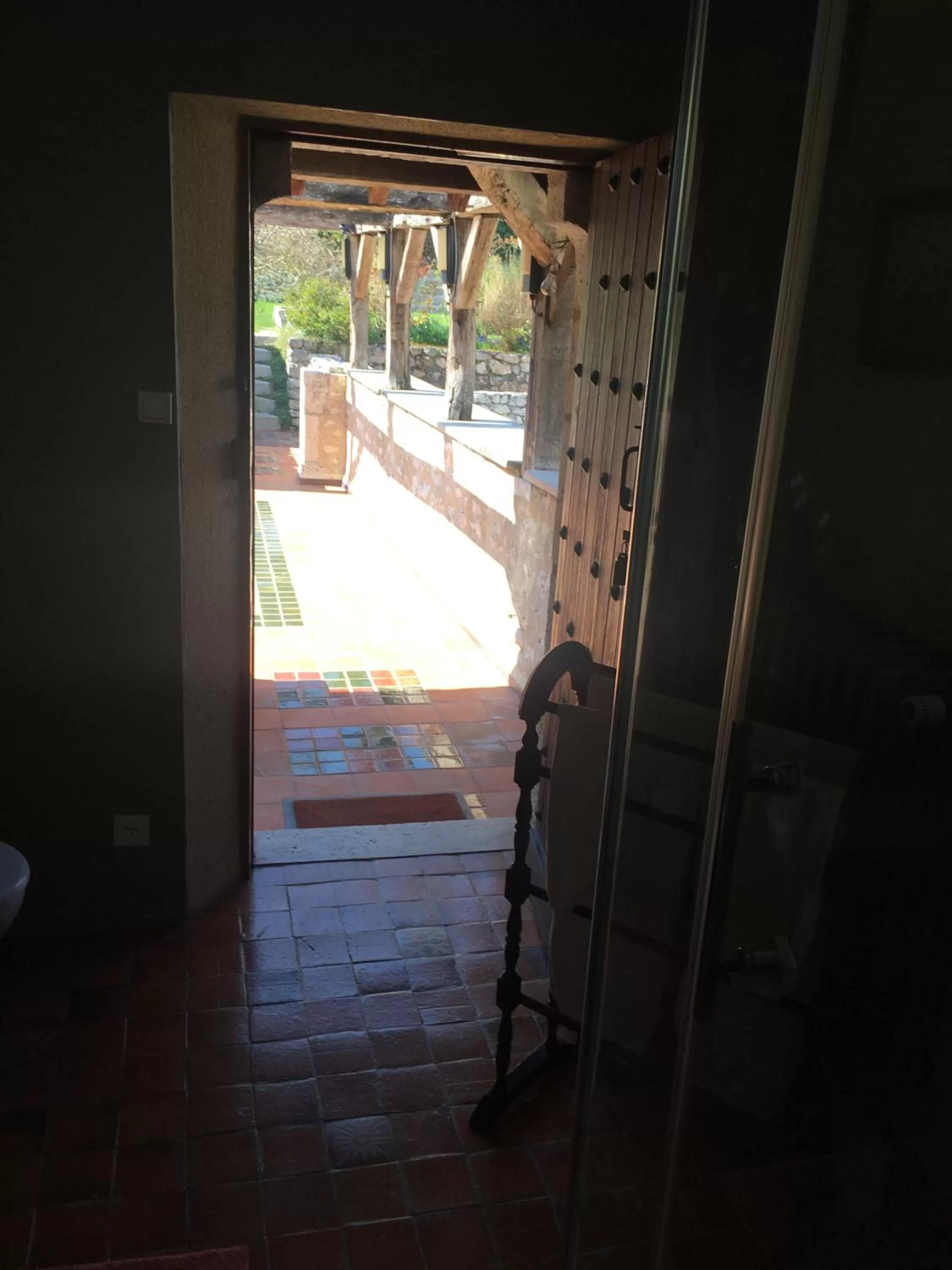 Patio in Demeure des Vieux Bains