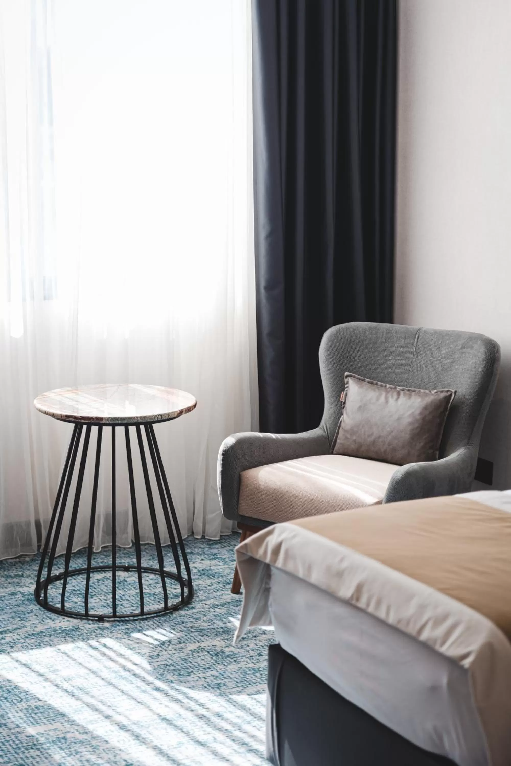 Decorative detail in Bristol Hotel Podgorica