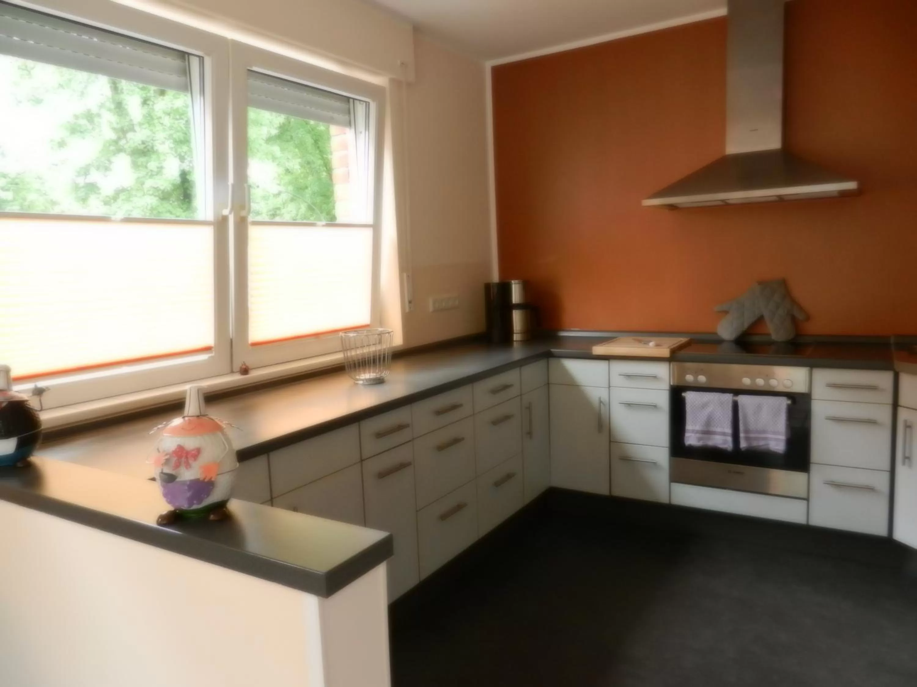 Kitchen or kitchenette in Hotel Am Sportpark